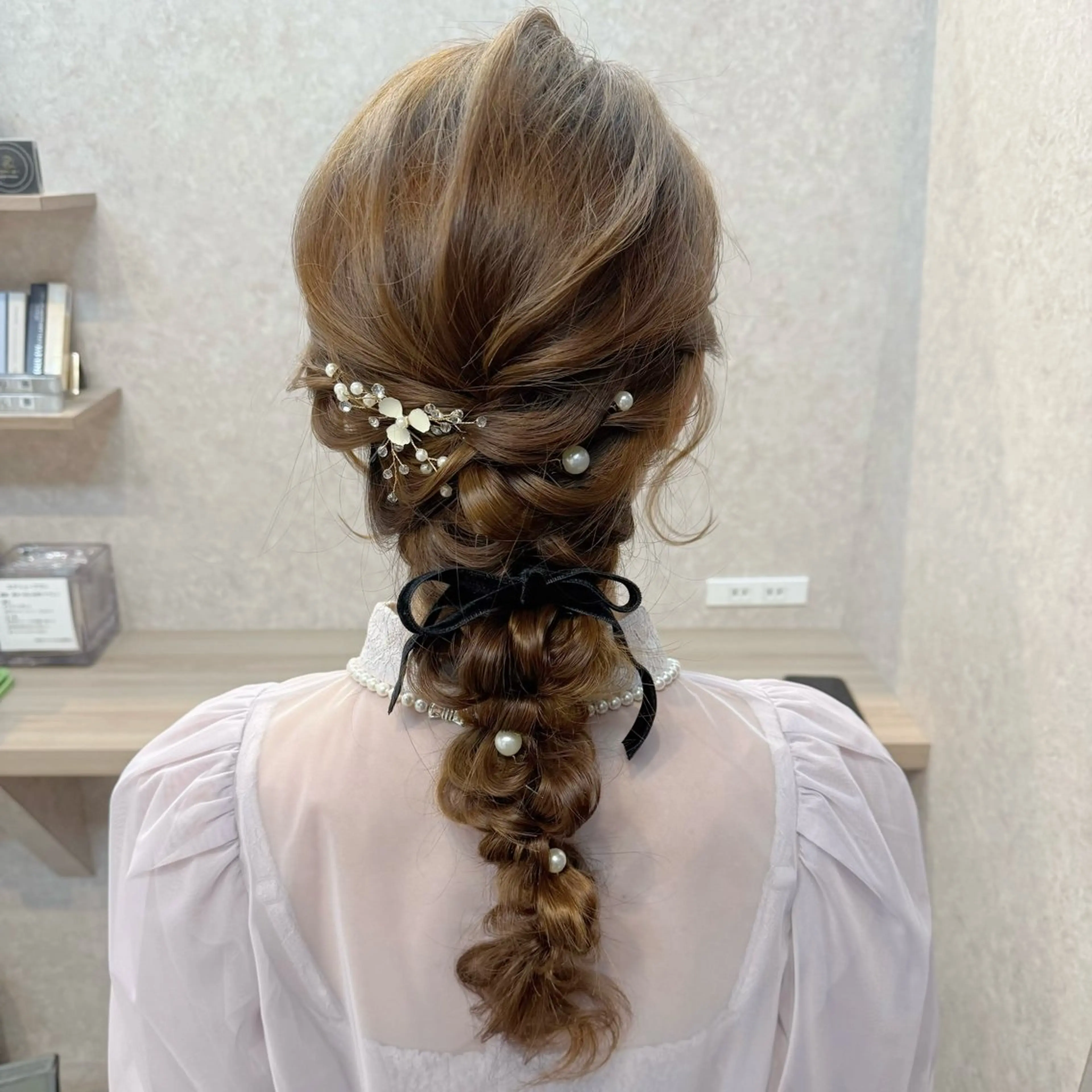 ヘアアレンジ ヘアセット GREEM CHIHOのマツエク・マツパデザイン