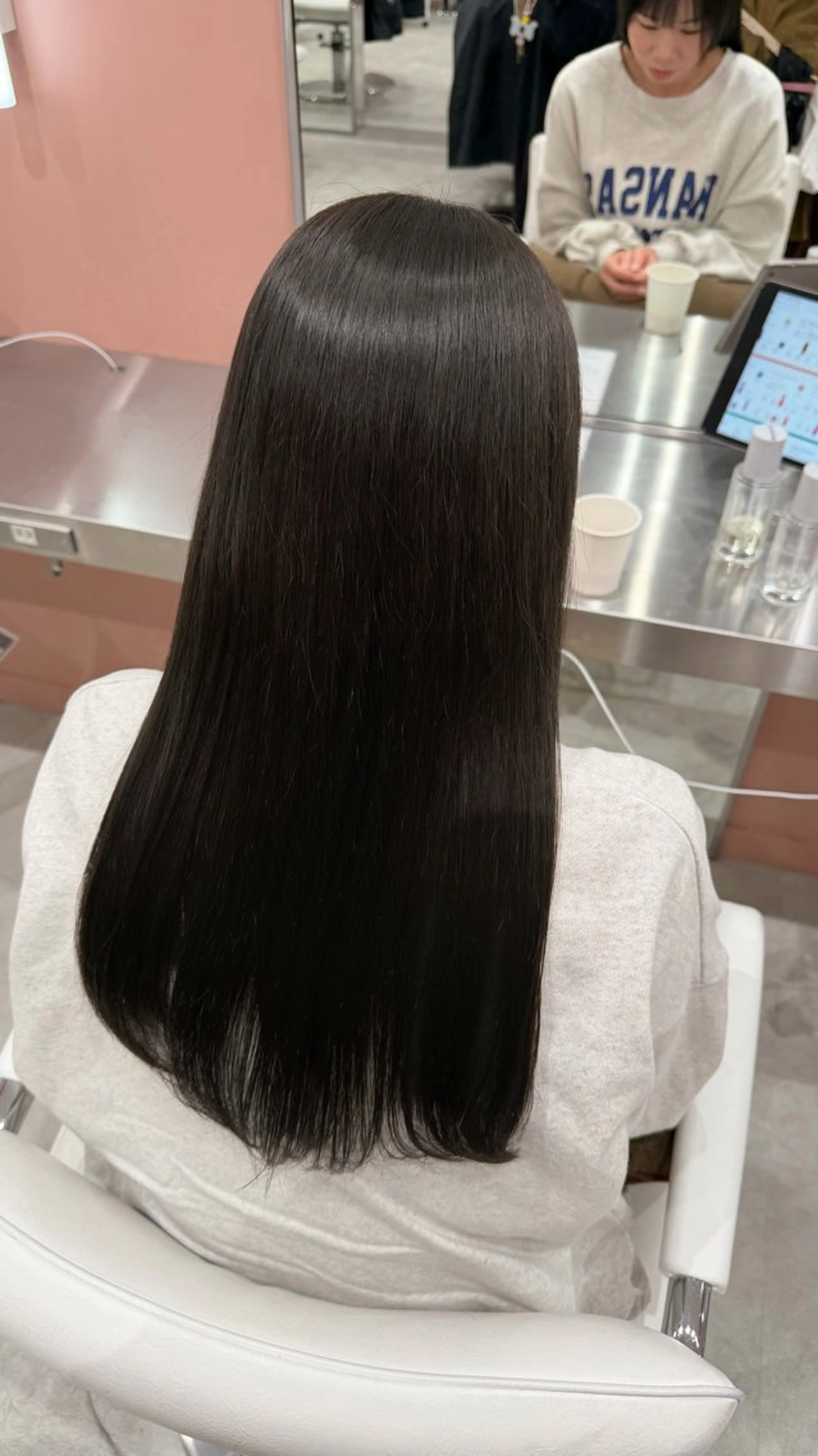 ロング ヘアカラー トリートメント ヘッドスパ ヘアセット 🇰🇷韓国似合わせ カラー🎀✨️AYUのヘアスタイル