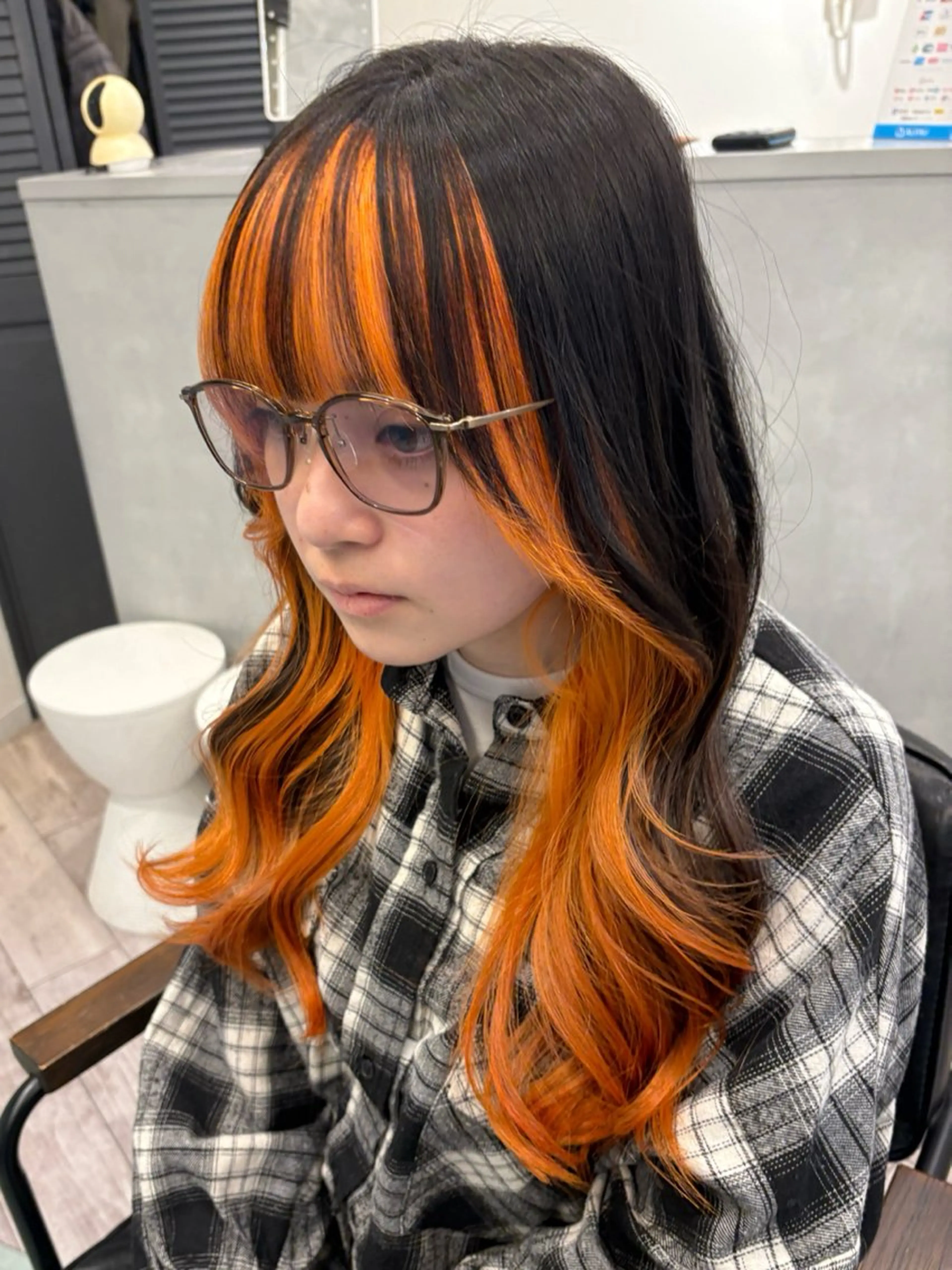 セミロング ヘアカラー トリートメント ケアブリーチ🌟 ♢WATARU♢のヘアスタイル