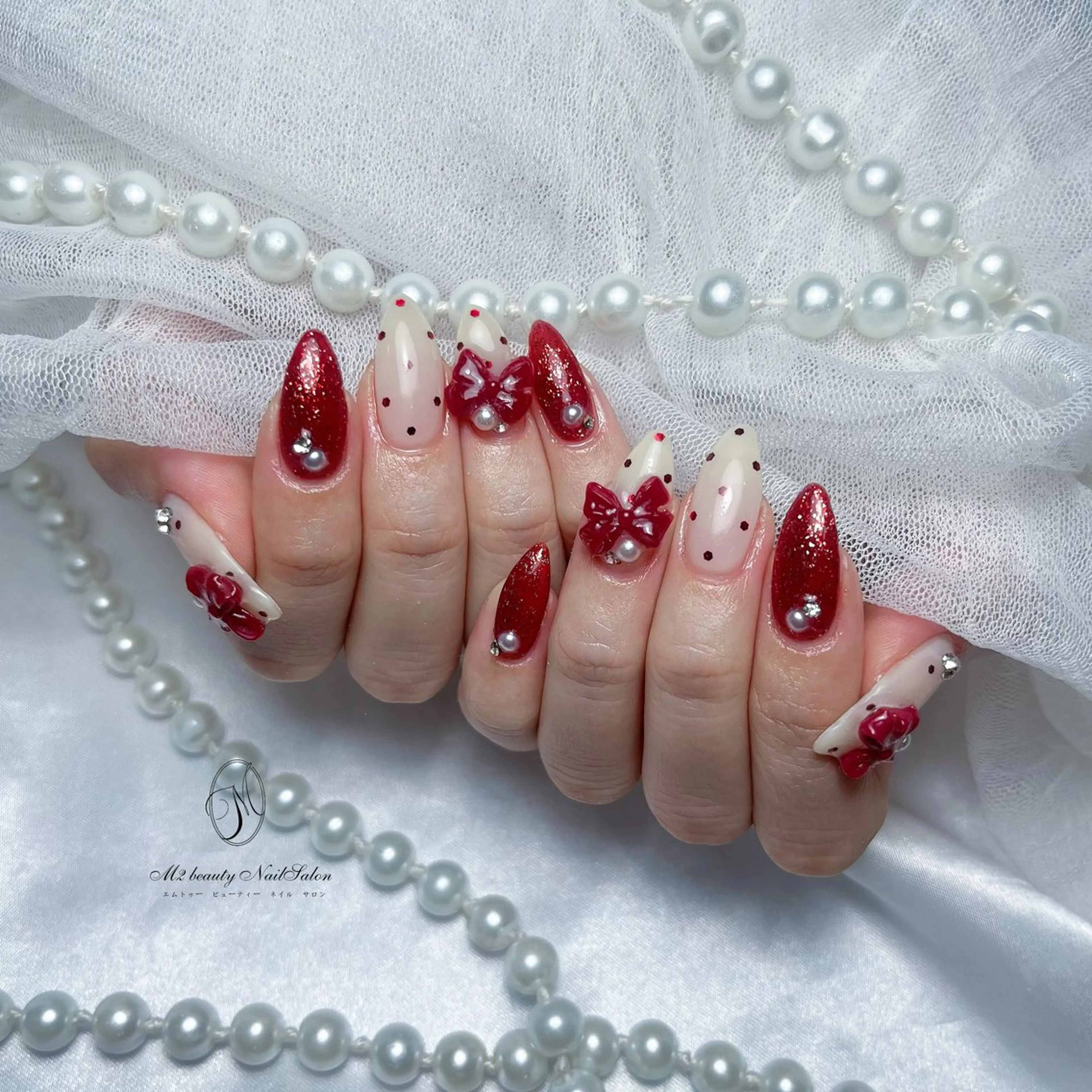 ネイル ハンドネイル M2 BEAUTY マリエのネイルデザイン
