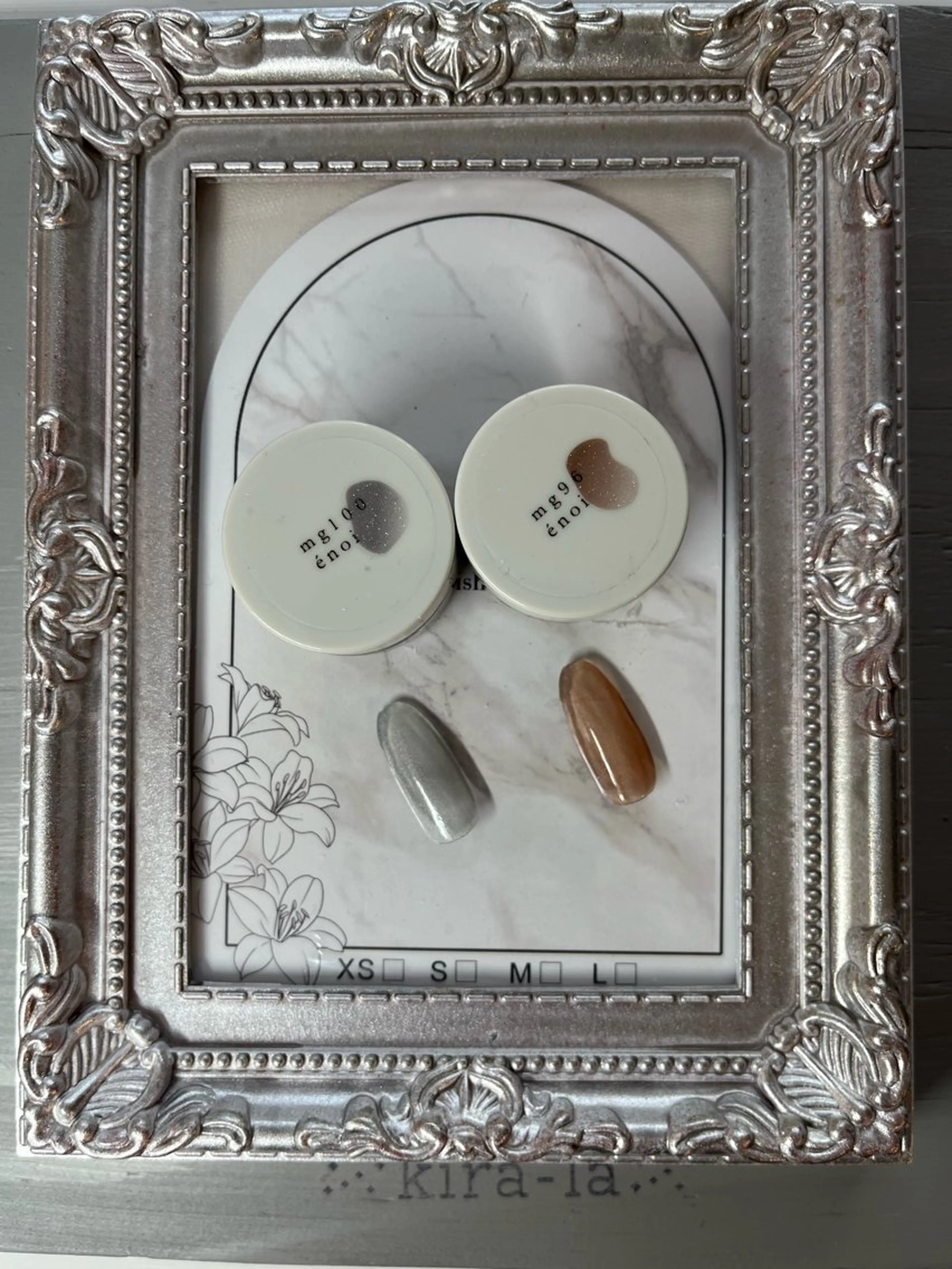 ネイル ジェルネイル 氷ネイル・うるうるネイル マグネットネイル kira-la キララ･:*..のネイルデザイン