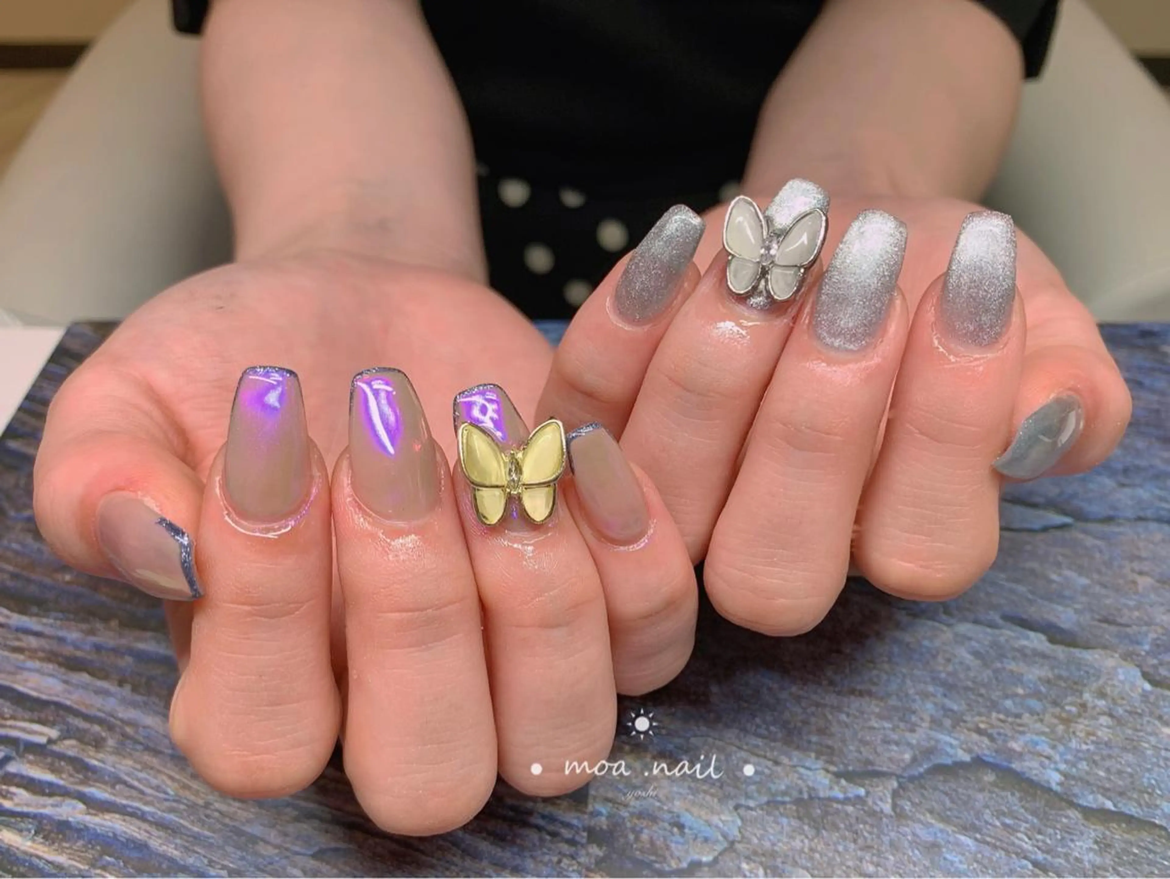 ネイル スカルプネイル MOA NAIL所属・MoaNail🫶 Yoshiのネイルデザイン