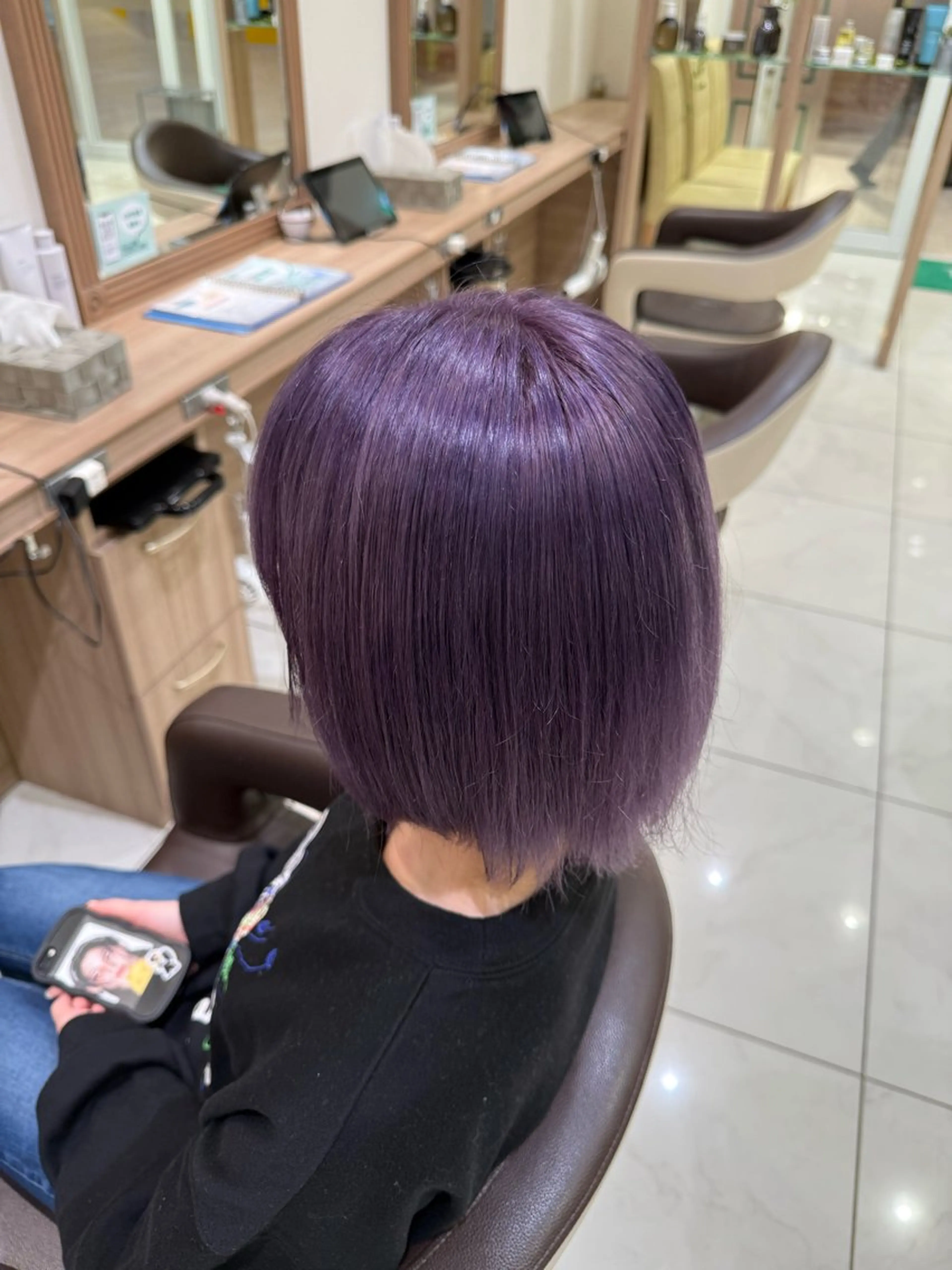 ショート ヘアカラー 💎玉村 愛李💎 【ash 津田沼店】のヘアスタイル