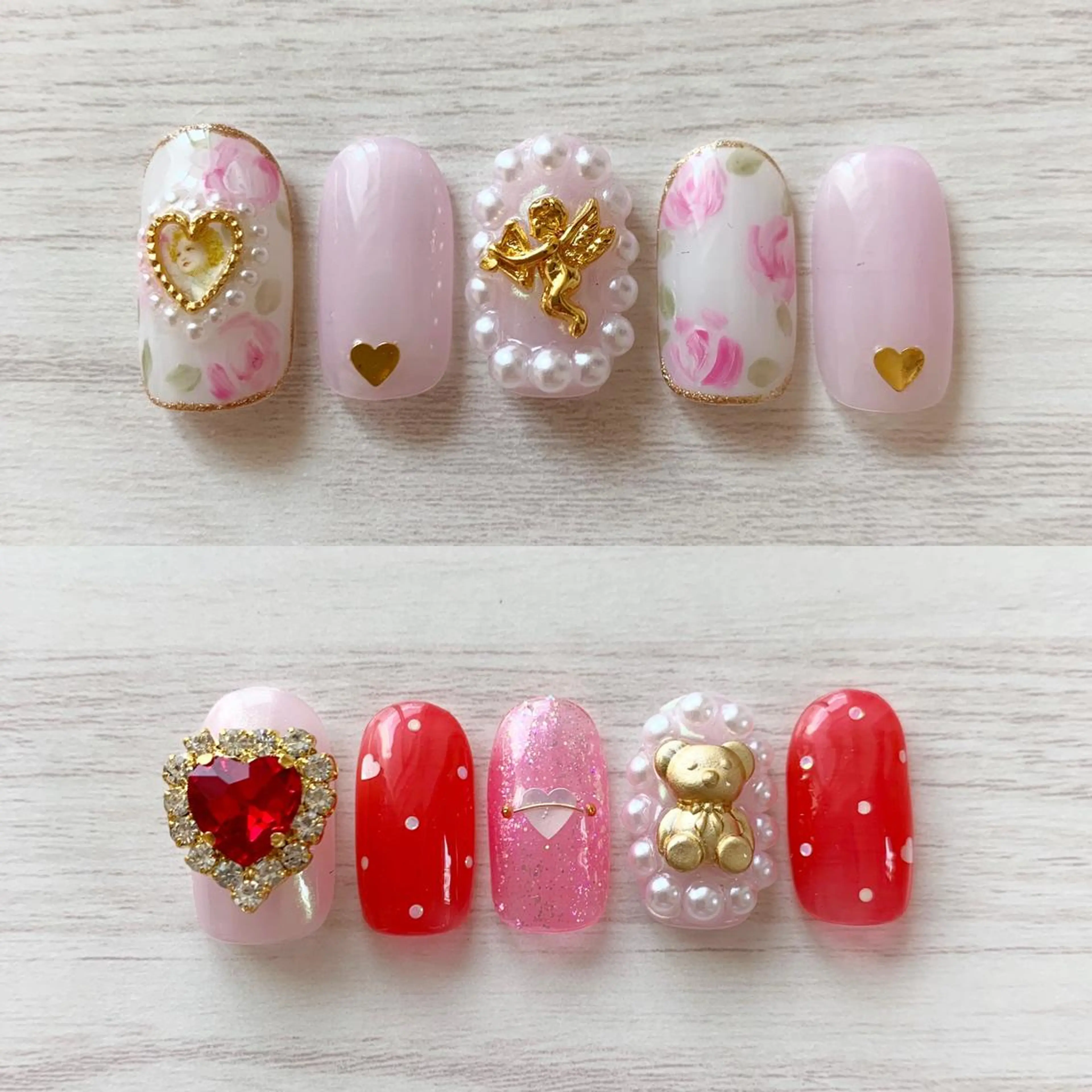 ネイル La neige* yuki 🥯🍑のネイルデザイン