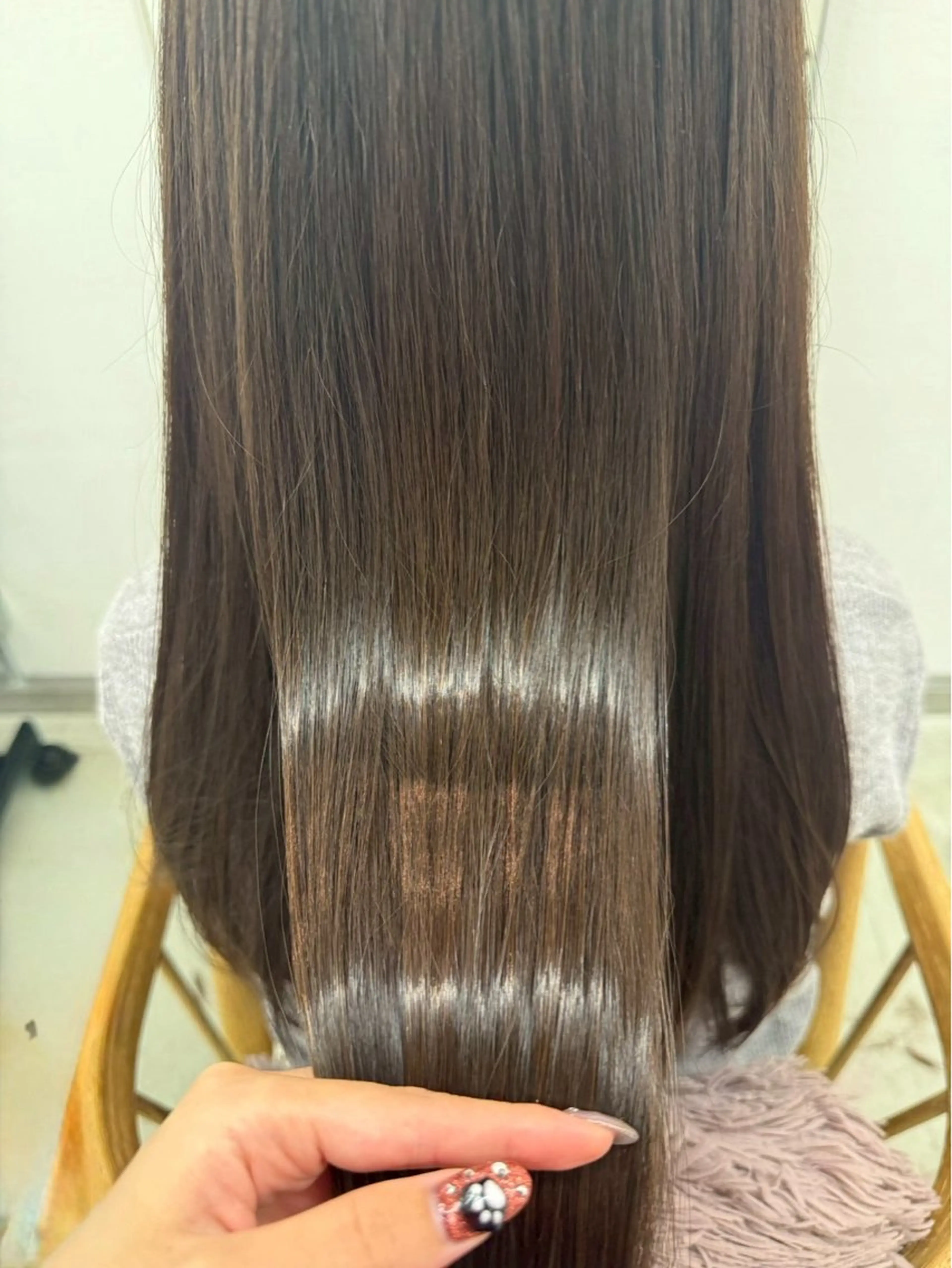 ロング カラー ヘアカラー 💐花屋併設💐 宮園　雛羽のヘアスタイル