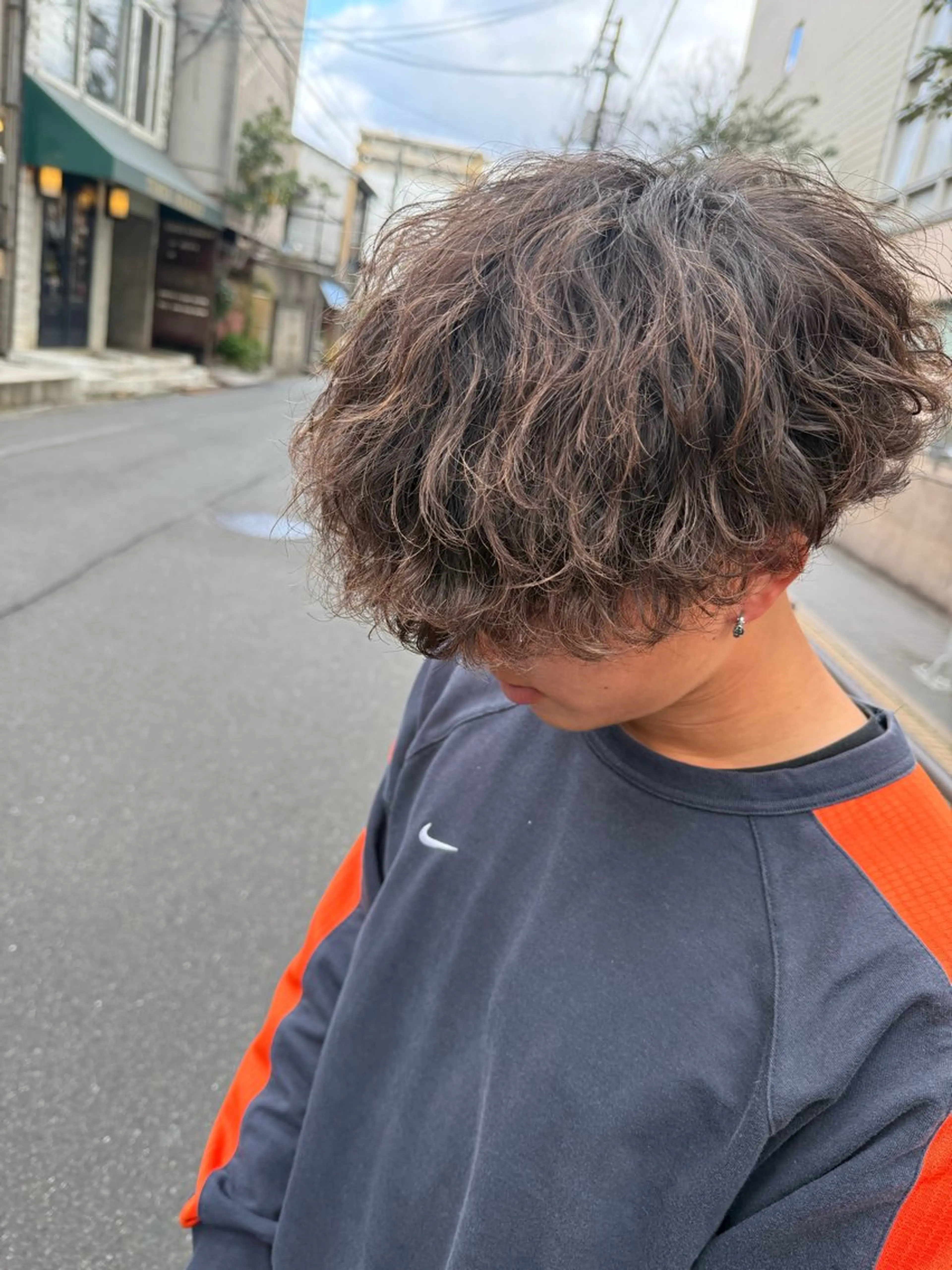 パーマ メンズ カット パーマ 【メンズパーマ専門】 質感職人/牧野成瀬のヘアスタイル