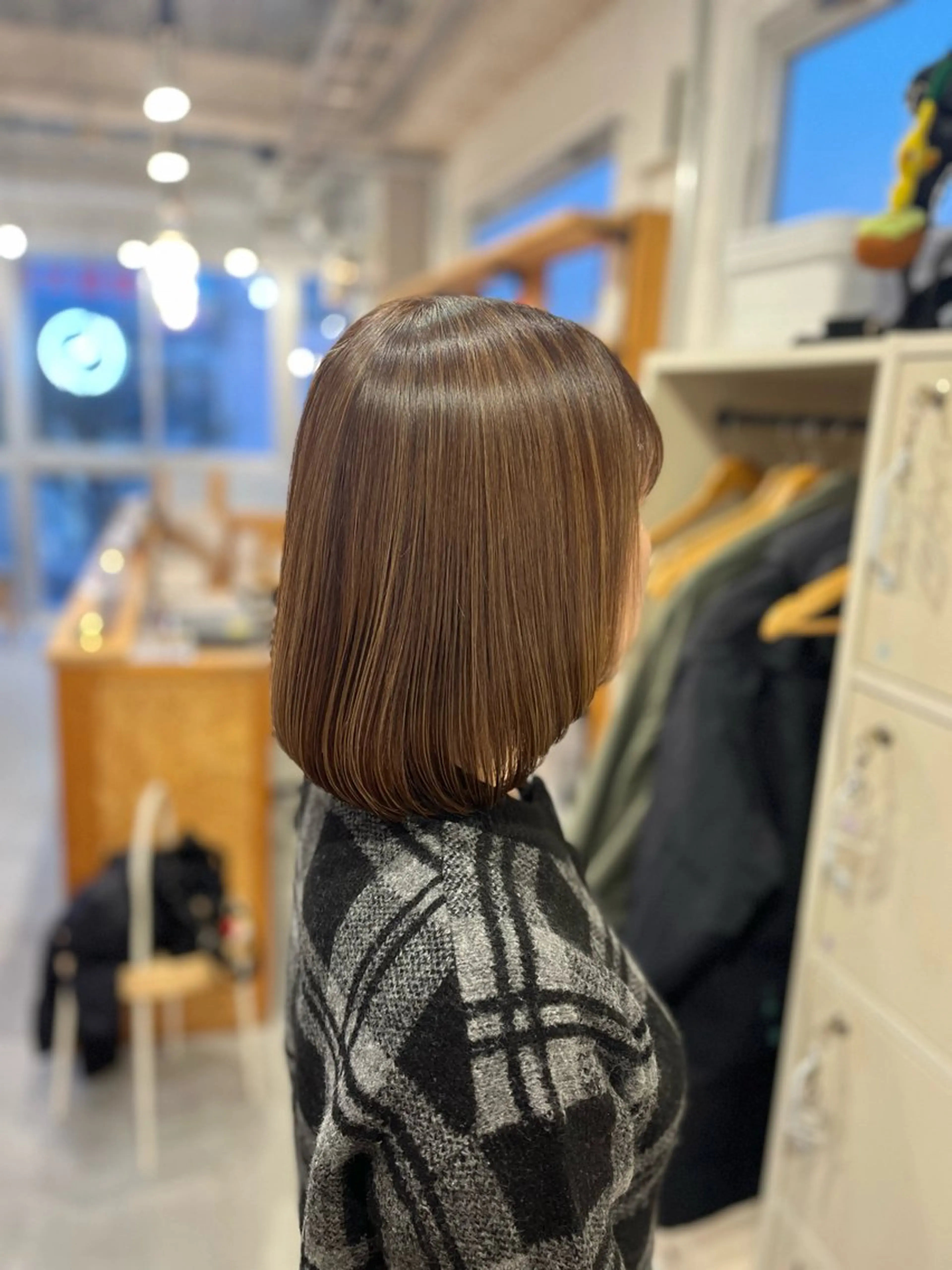 カラー ハイライトカラー わだ なつきのヘアスタイル