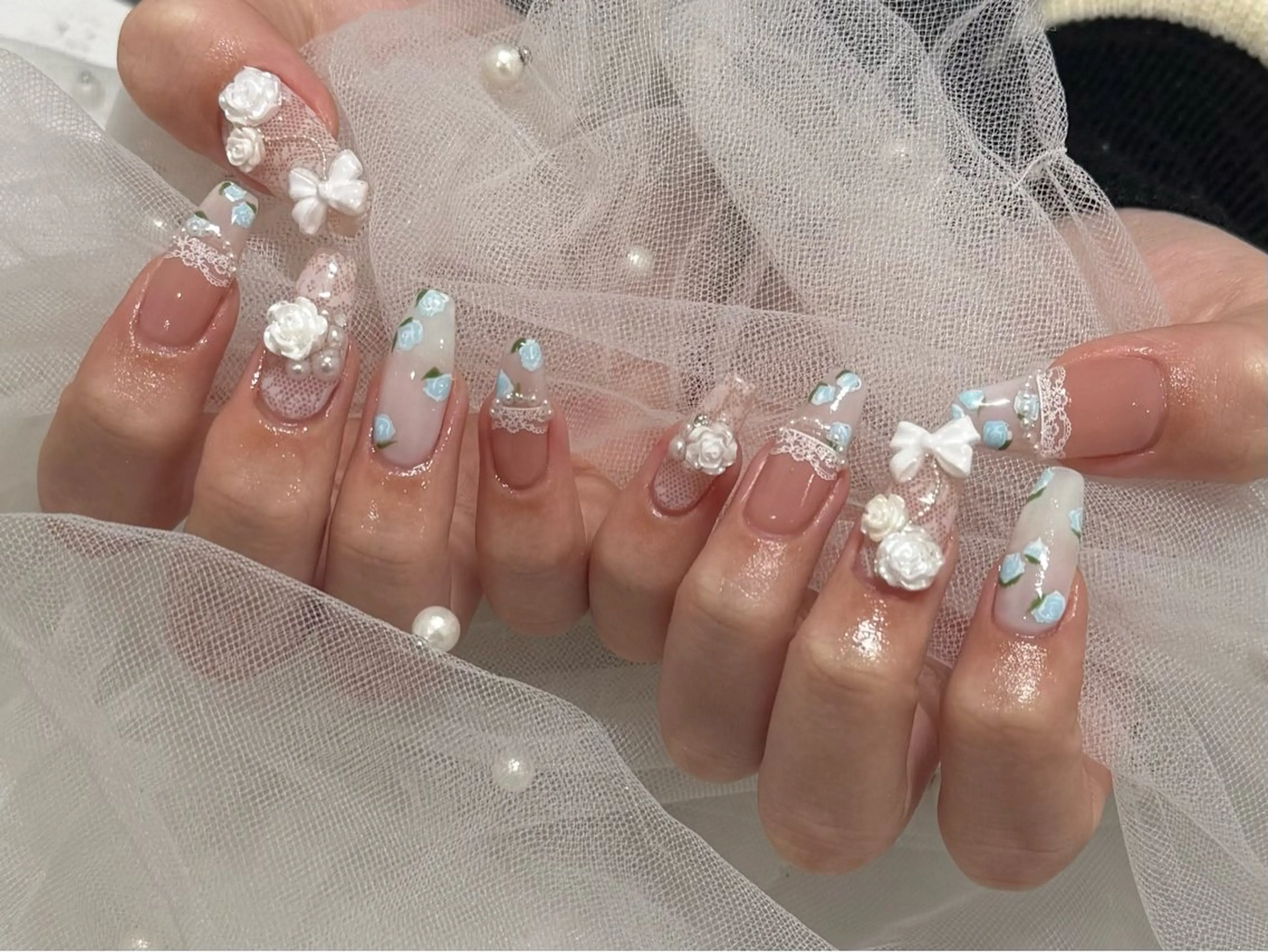 ネイル ＿WHITE+南海難波店所属・_WHITE+ 南海難波店のネイルデザイン