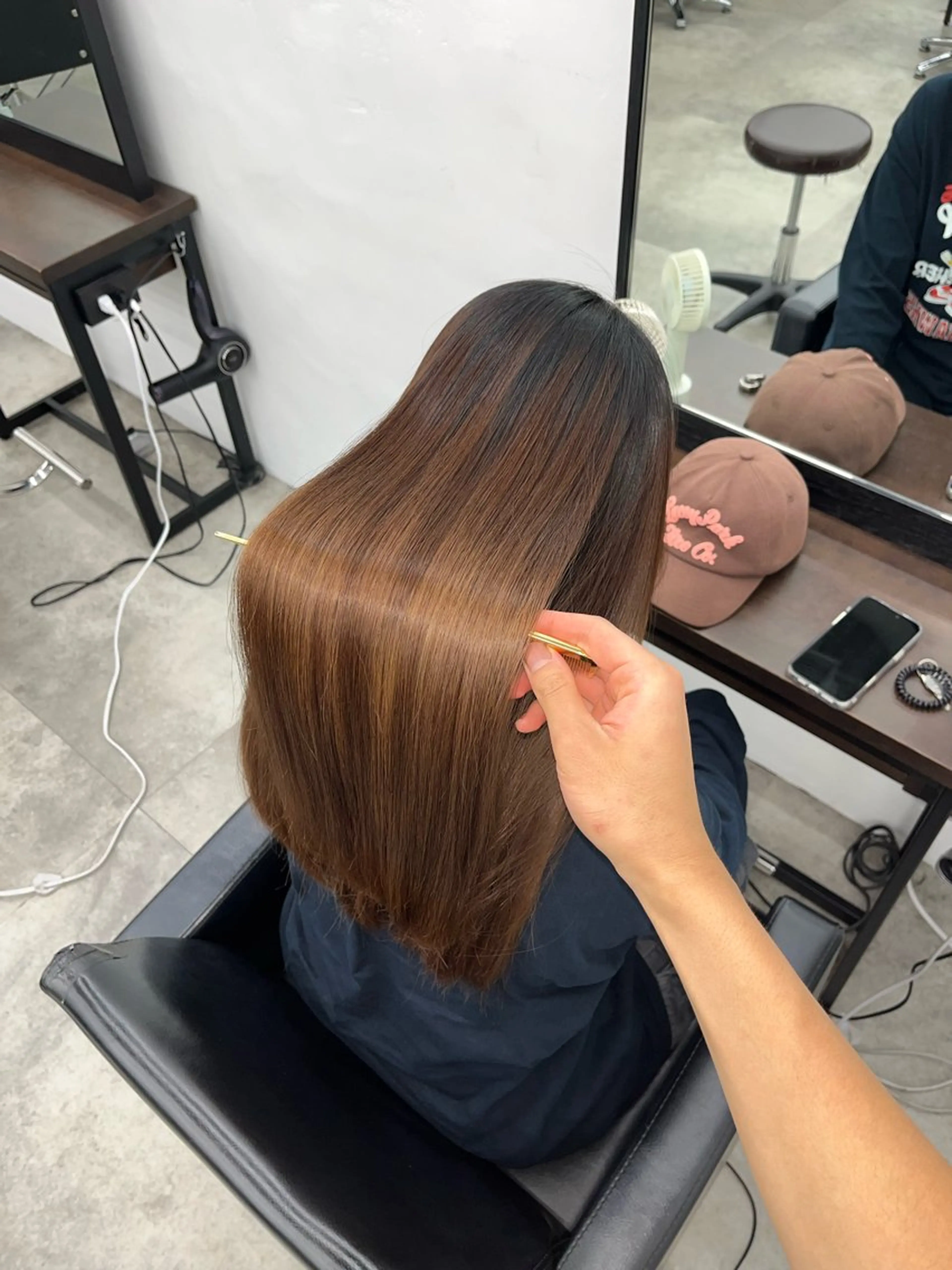 ロング 縮毛矯正 髪質改善/艶髪特化 /透明感✨️こうめいのヘアスタイル