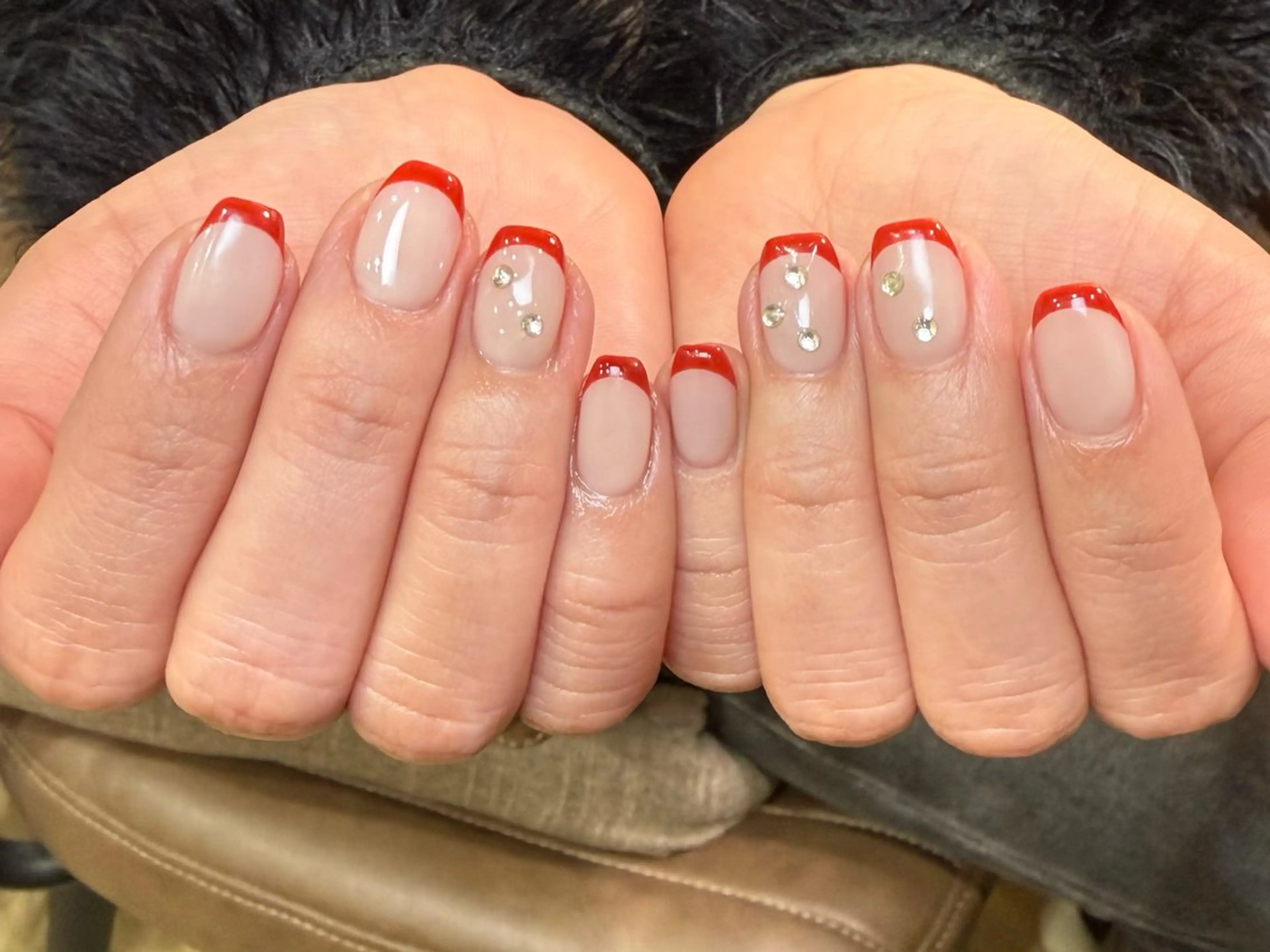 ネイル オフィスネイル シンプルネイル ハンドネイル NutNut 原宿/北参道【ナットナット】所属・清水 夏澪のネイルデザイン