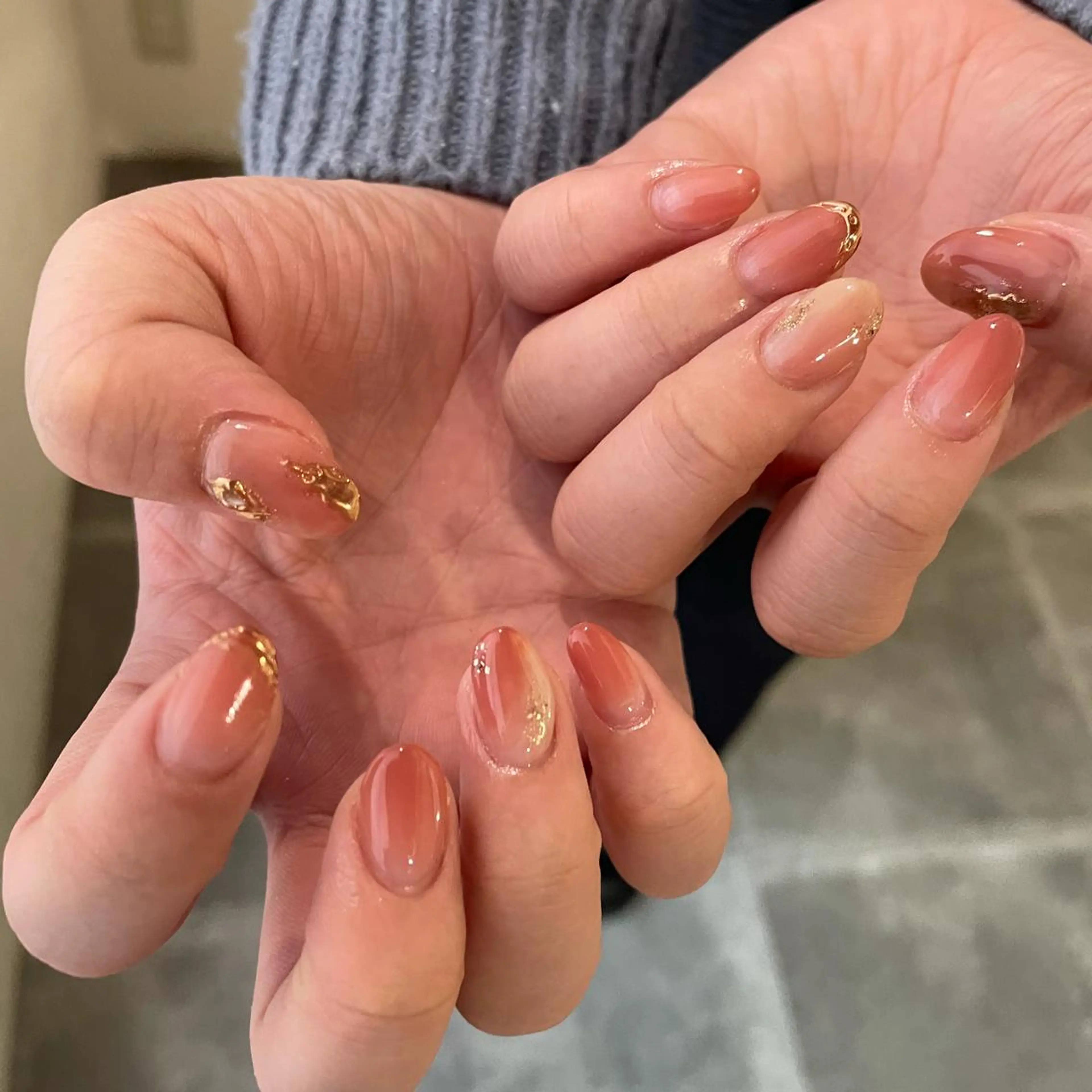 ネイル シンプルネイル SOL所属・SOL　nail イマナカのネイルデザイン