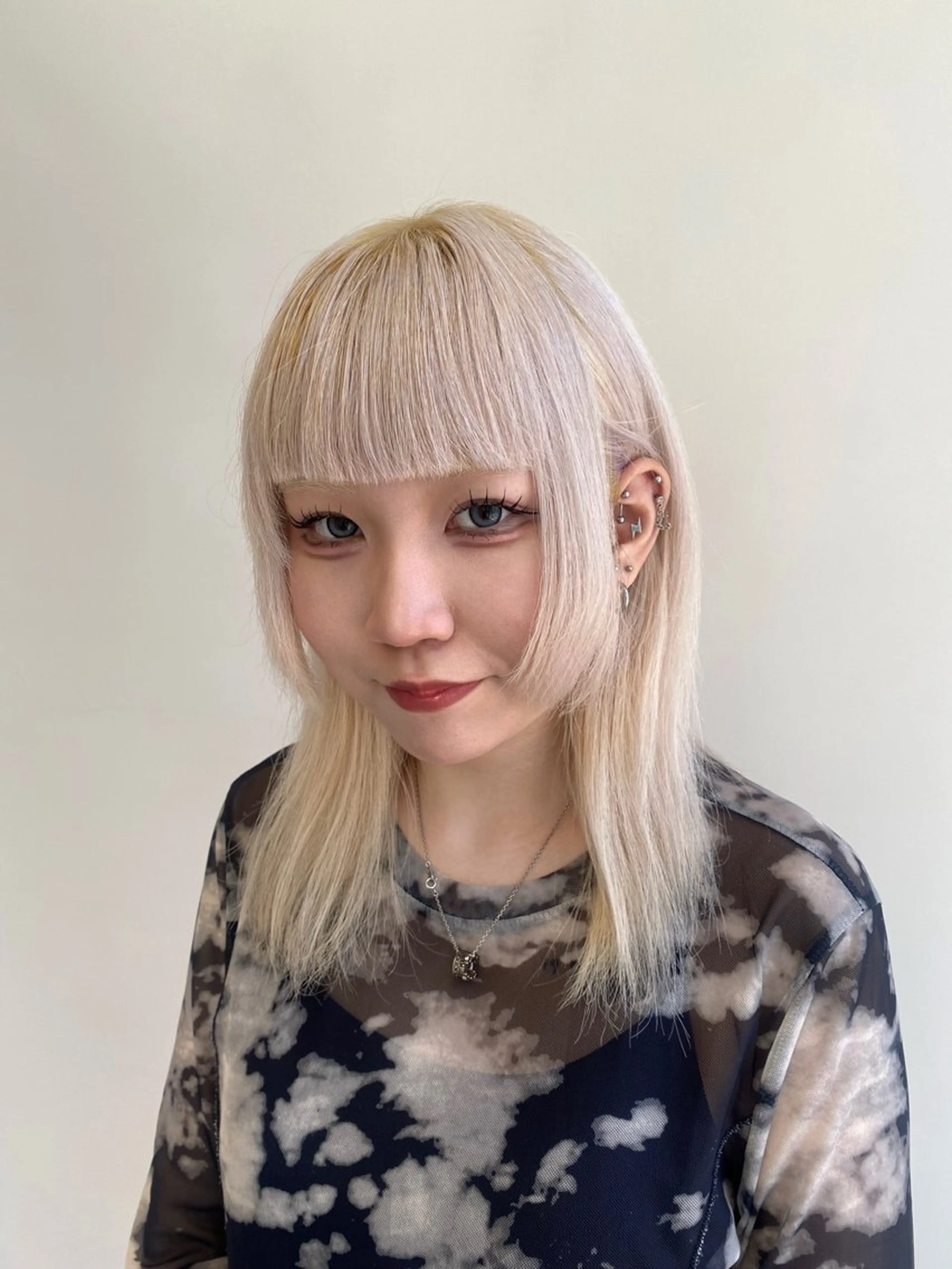 セミロング ‪❥ブリーチ💗 MIKUのヘアスタイル