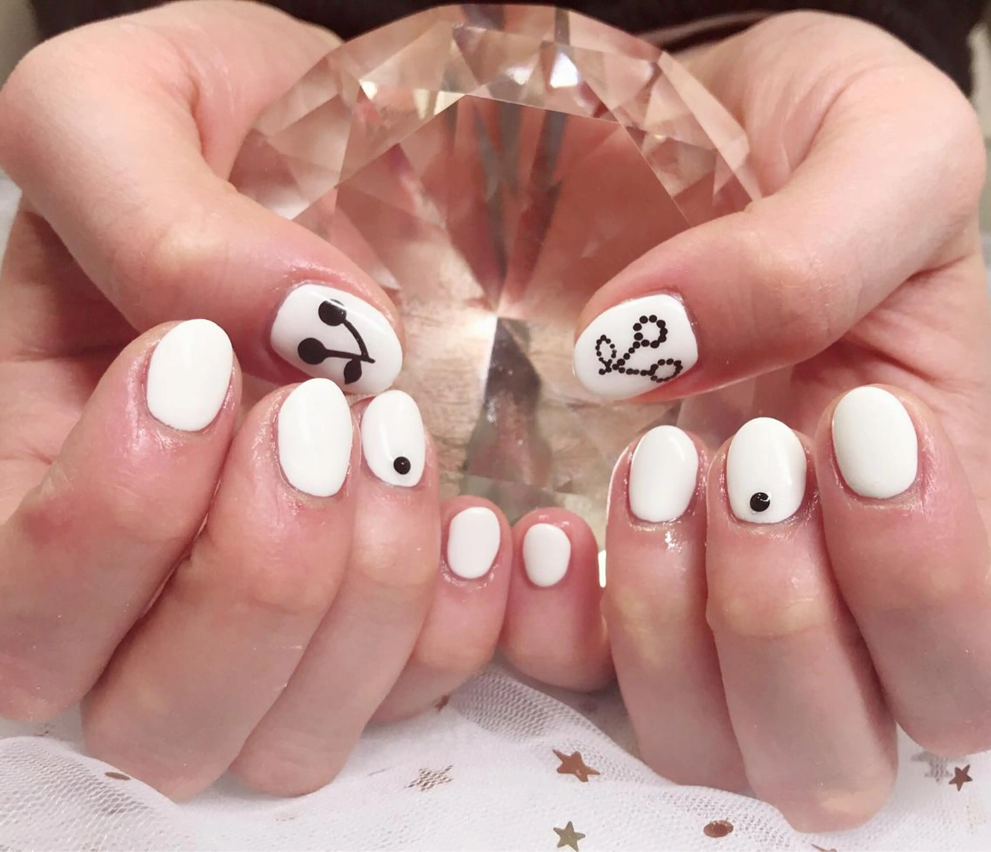 カラー ネイル Q Free nailsのネイルデザイン