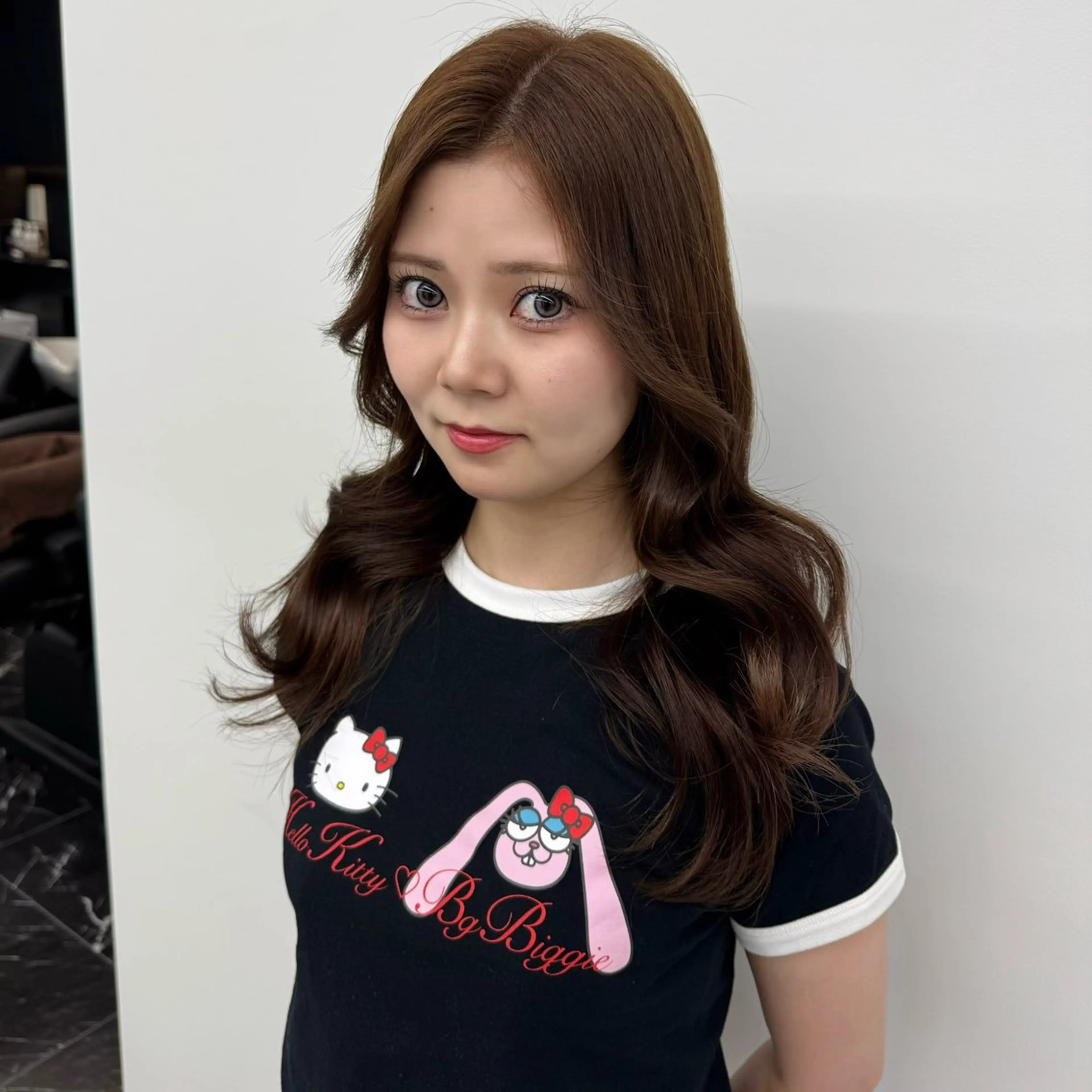 ロング カラー ベージュカラー ブリーチ ダブルカラー ヘーゼル ブリーチなしカラー カット ヘアカラー トリートメント エクステ/ベージュ 韓国ヘア/KENTAのヘアスタイル