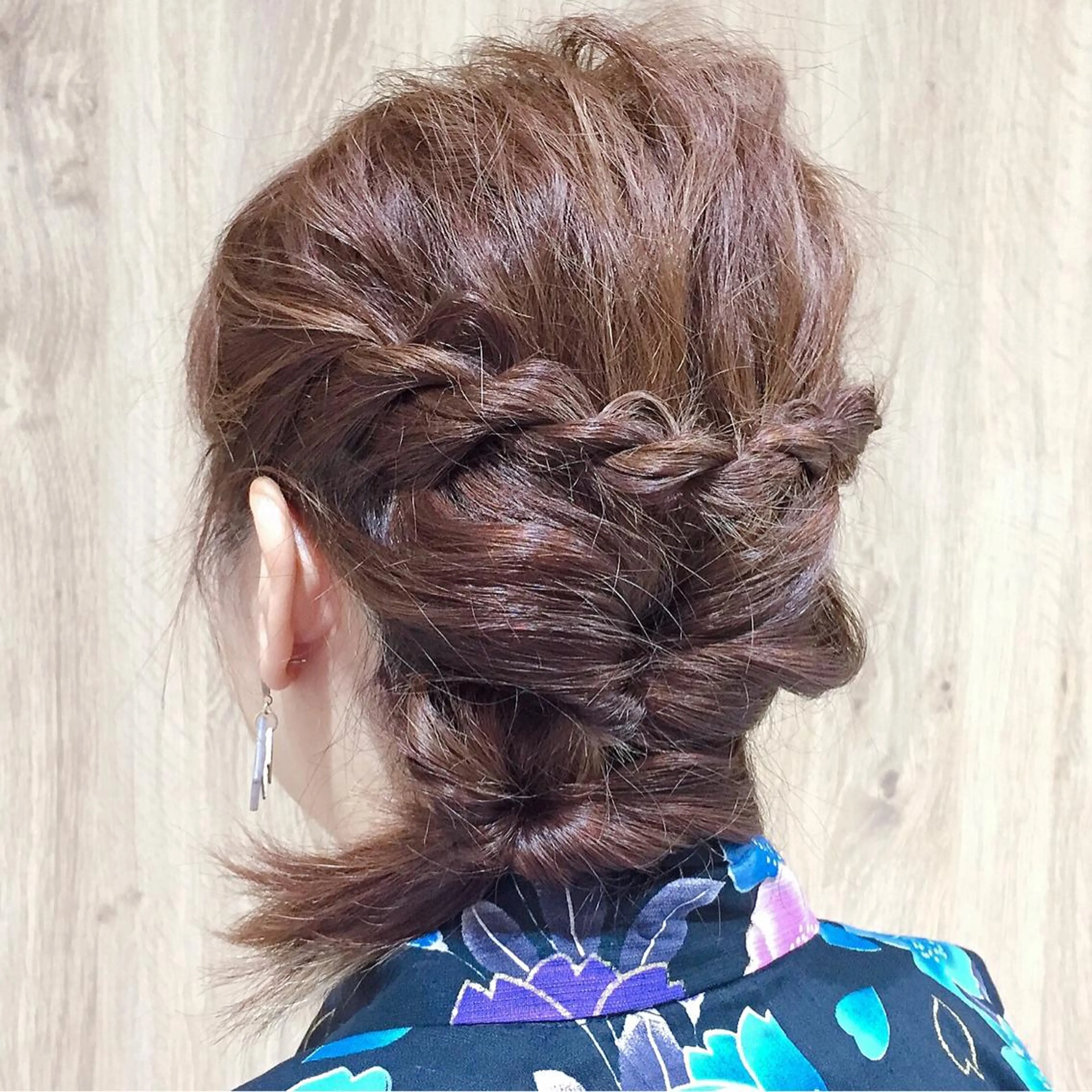ヘアアレンジ 浴衣 中林 由佳のヘアスタイル