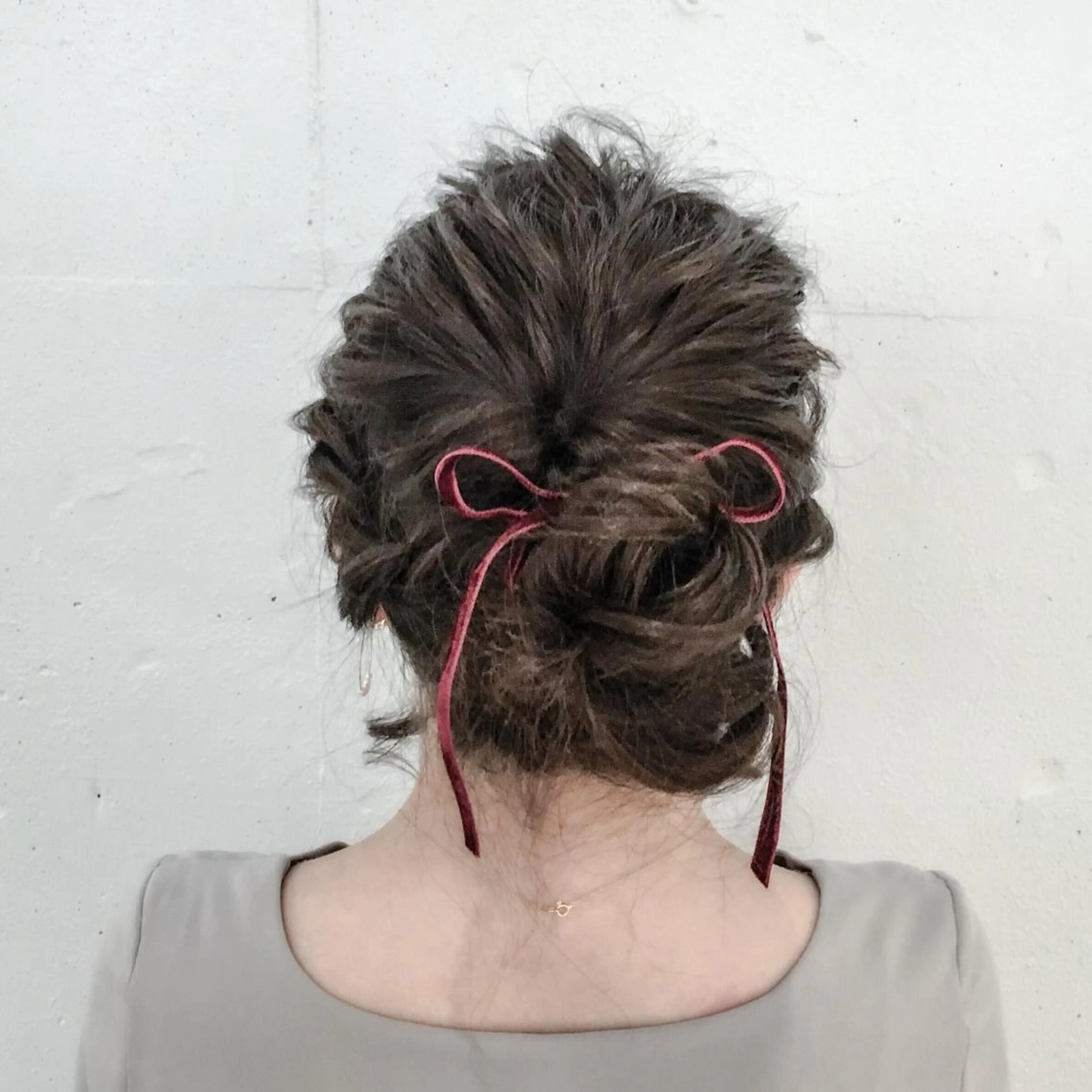 ミディアム ヘアアレンジ トミタ アツシのヘアスタイル