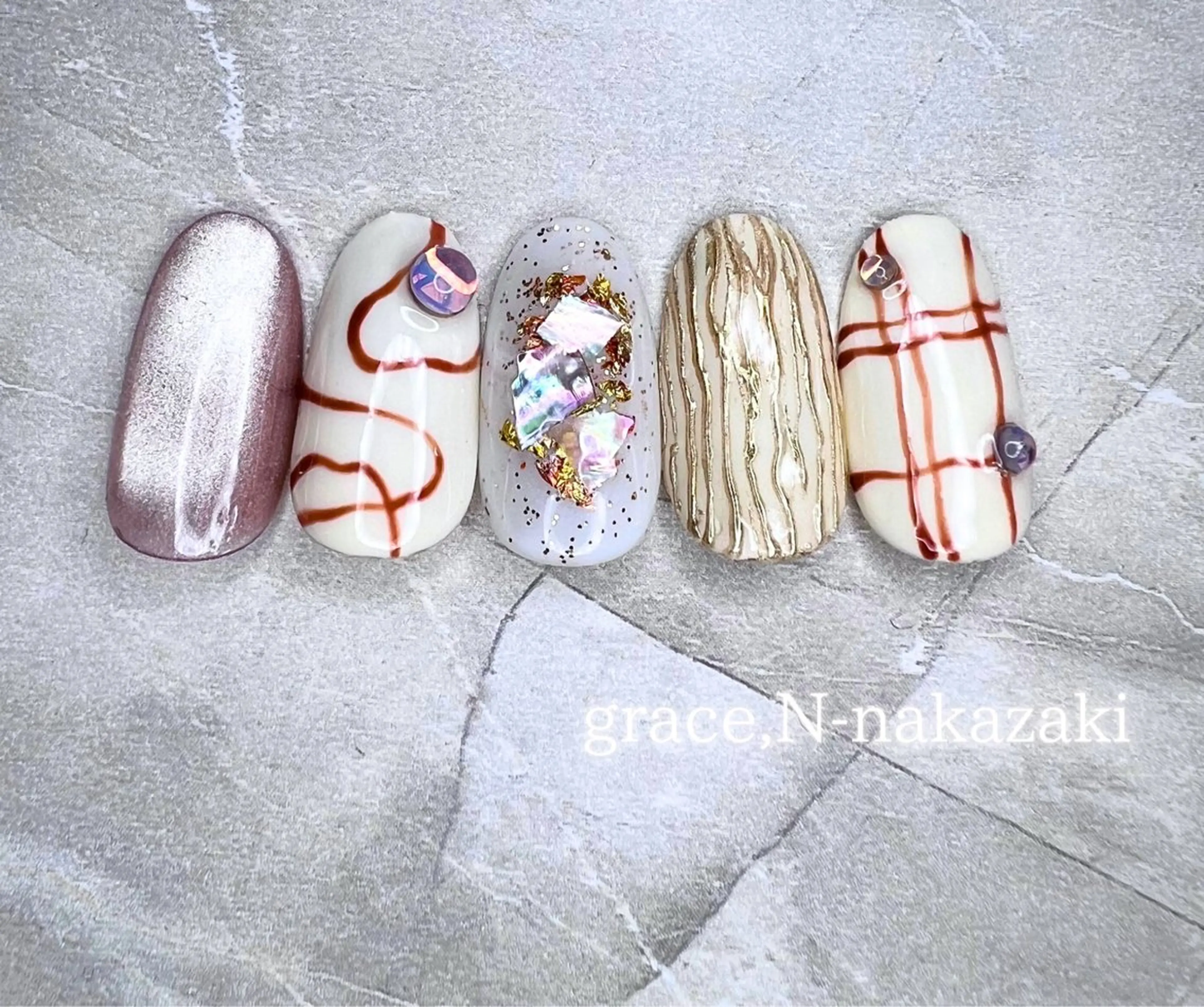 ネイル grace .N-nakazaki所属・grace,N -nakazaki1のネイルデザイン
