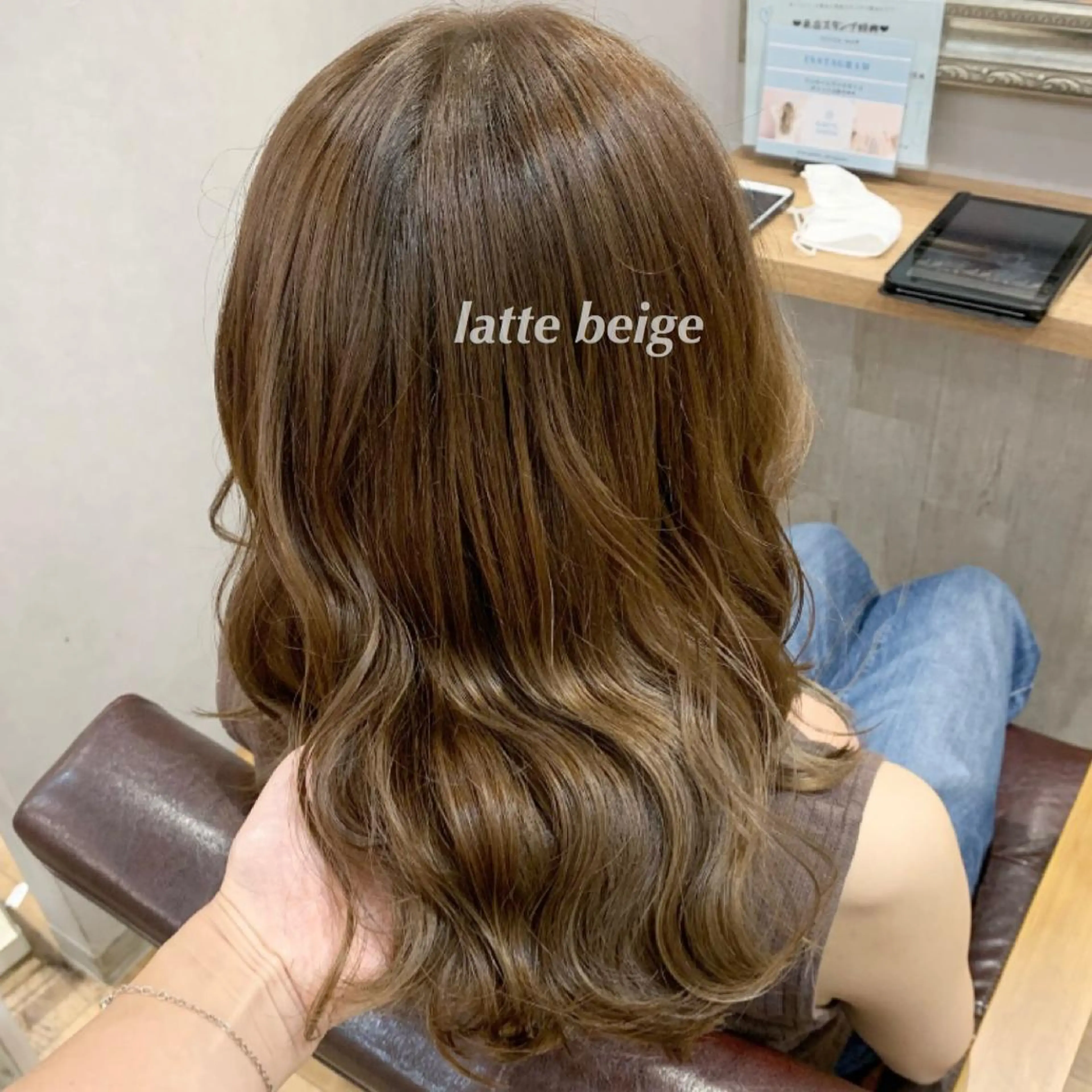 ミディアム カラー 代表🎀 ふわモテ愛 され髪🩷yumiのヘアスタイル