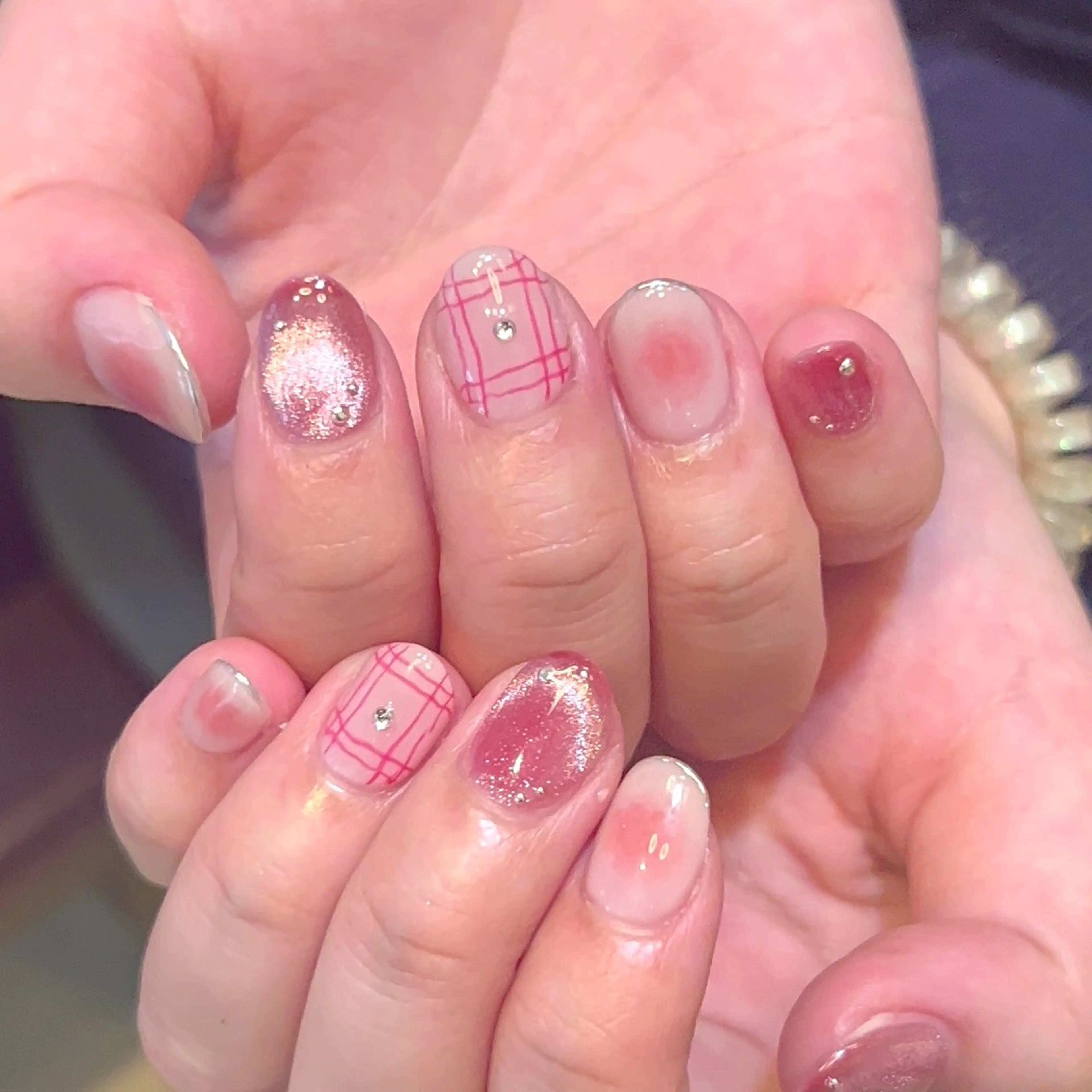 ネイル misaki🎀 coffret.のネイルデザイン