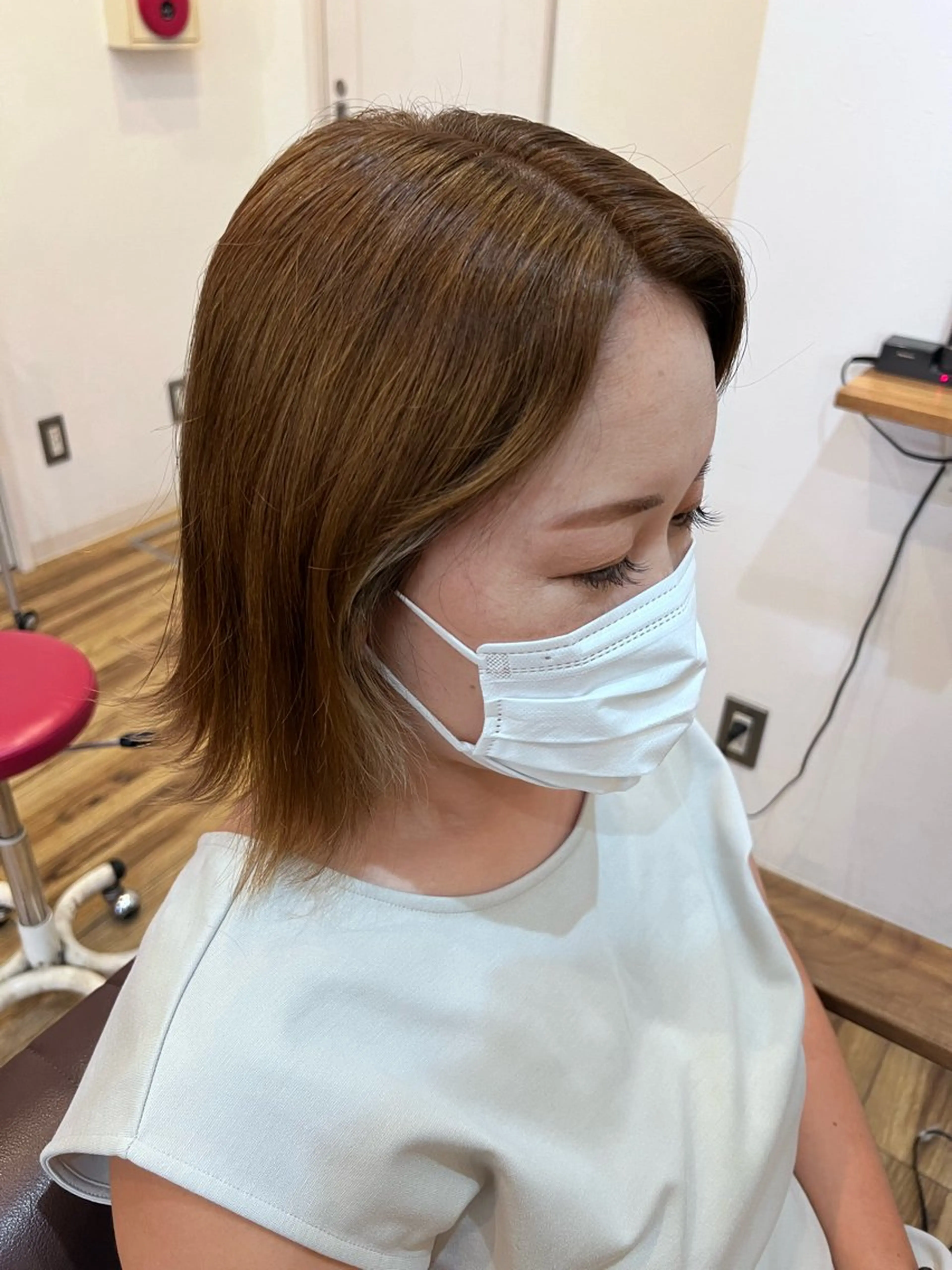 ショート カラー 🐰ハイトーンカラー 畠山　渡🐰のヘアスタイル