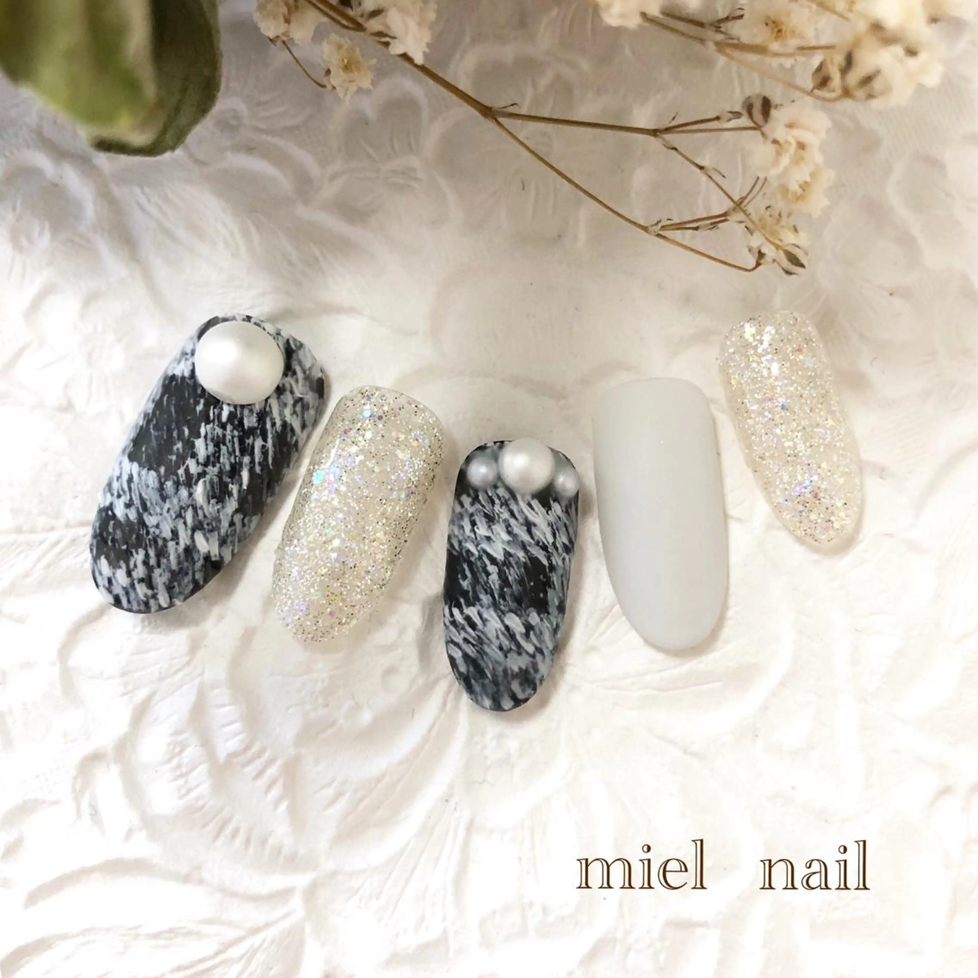 ネイル ハンドネイル miel nailのネイルデザイン