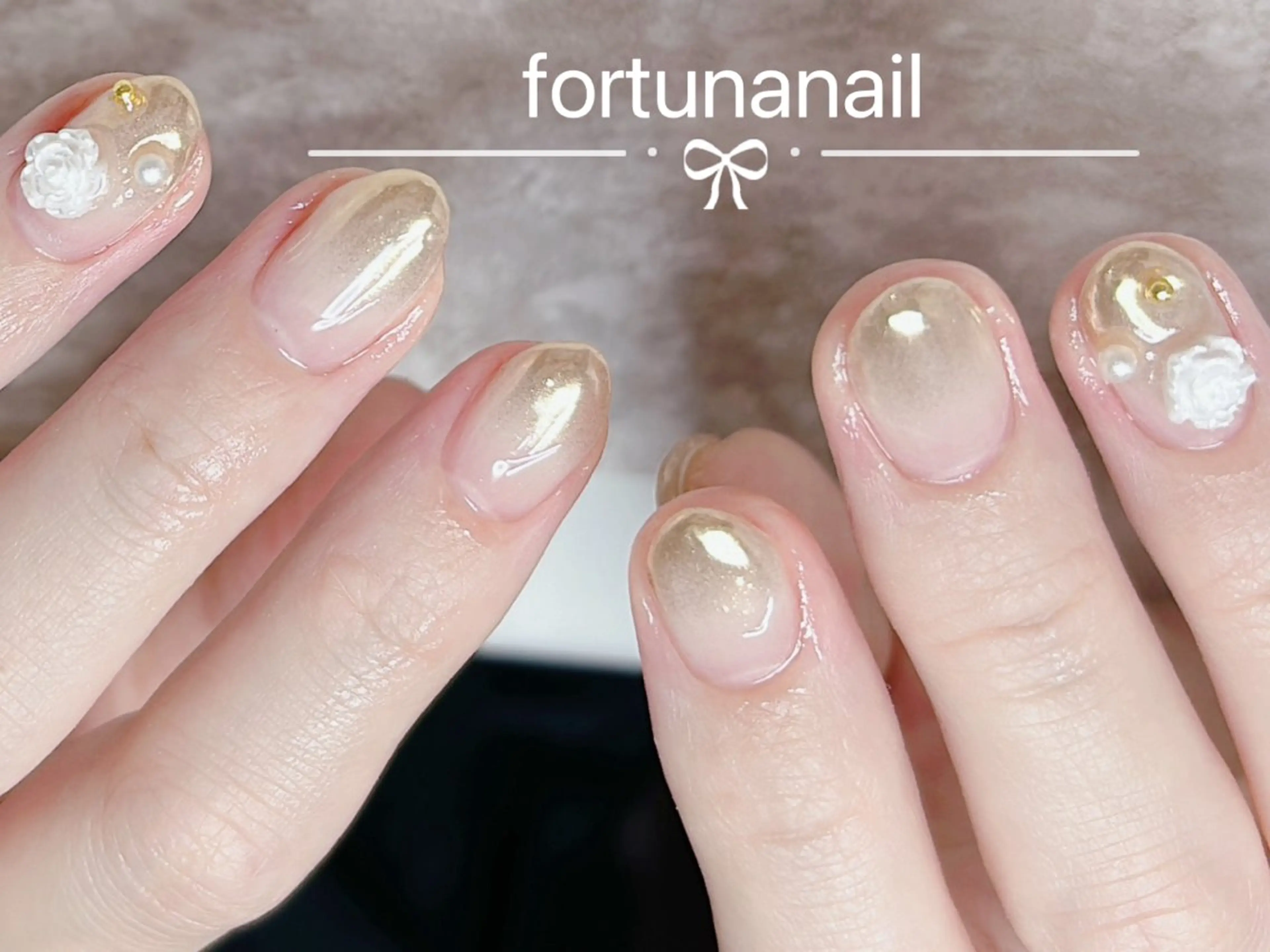 ネイル ハンドネイル ハンドケア Nail •Head スパFortunaのネイルデザイン