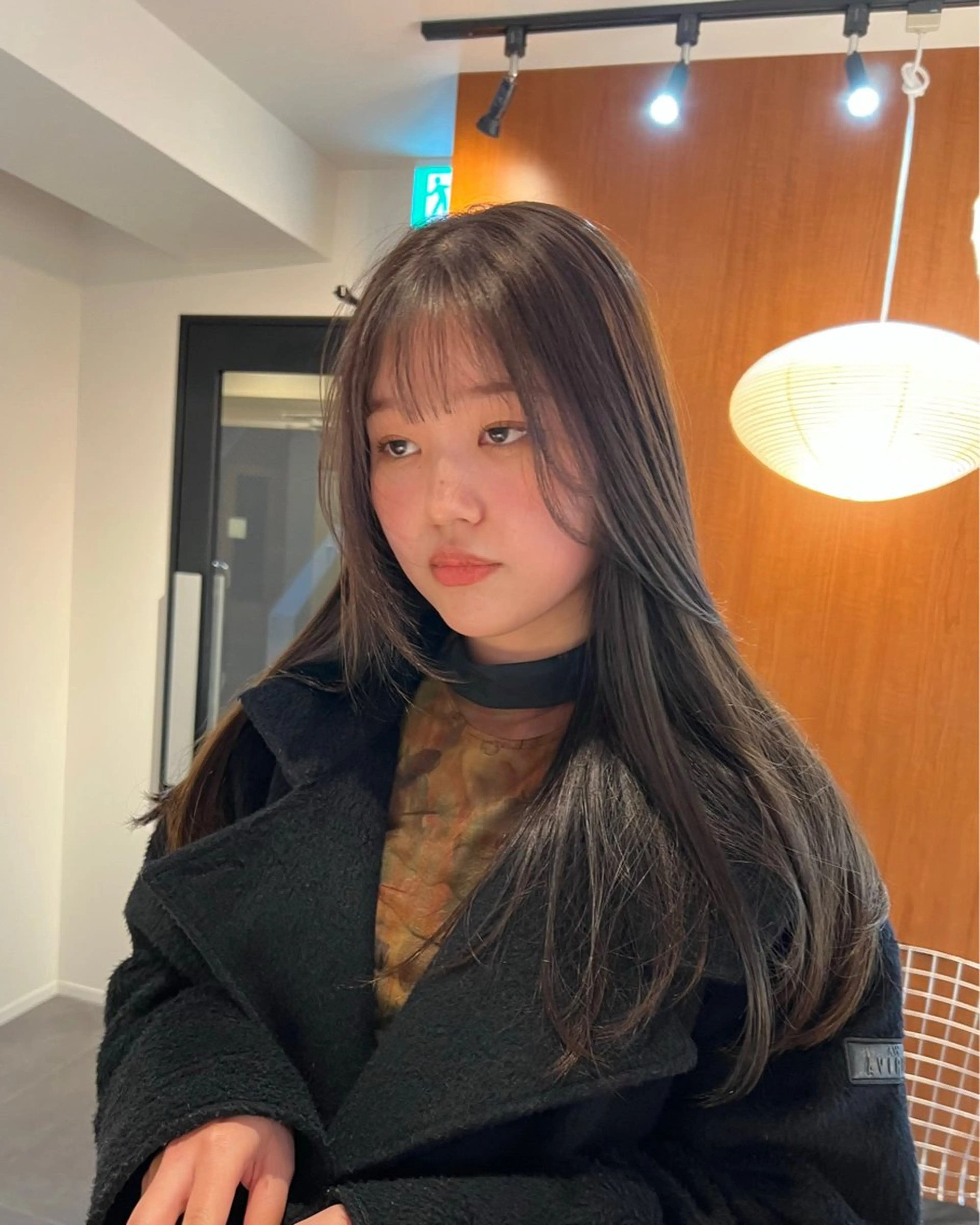 ロング カット トリートメント Hz/金子 亮/レイヤーカットのヘアスタイル