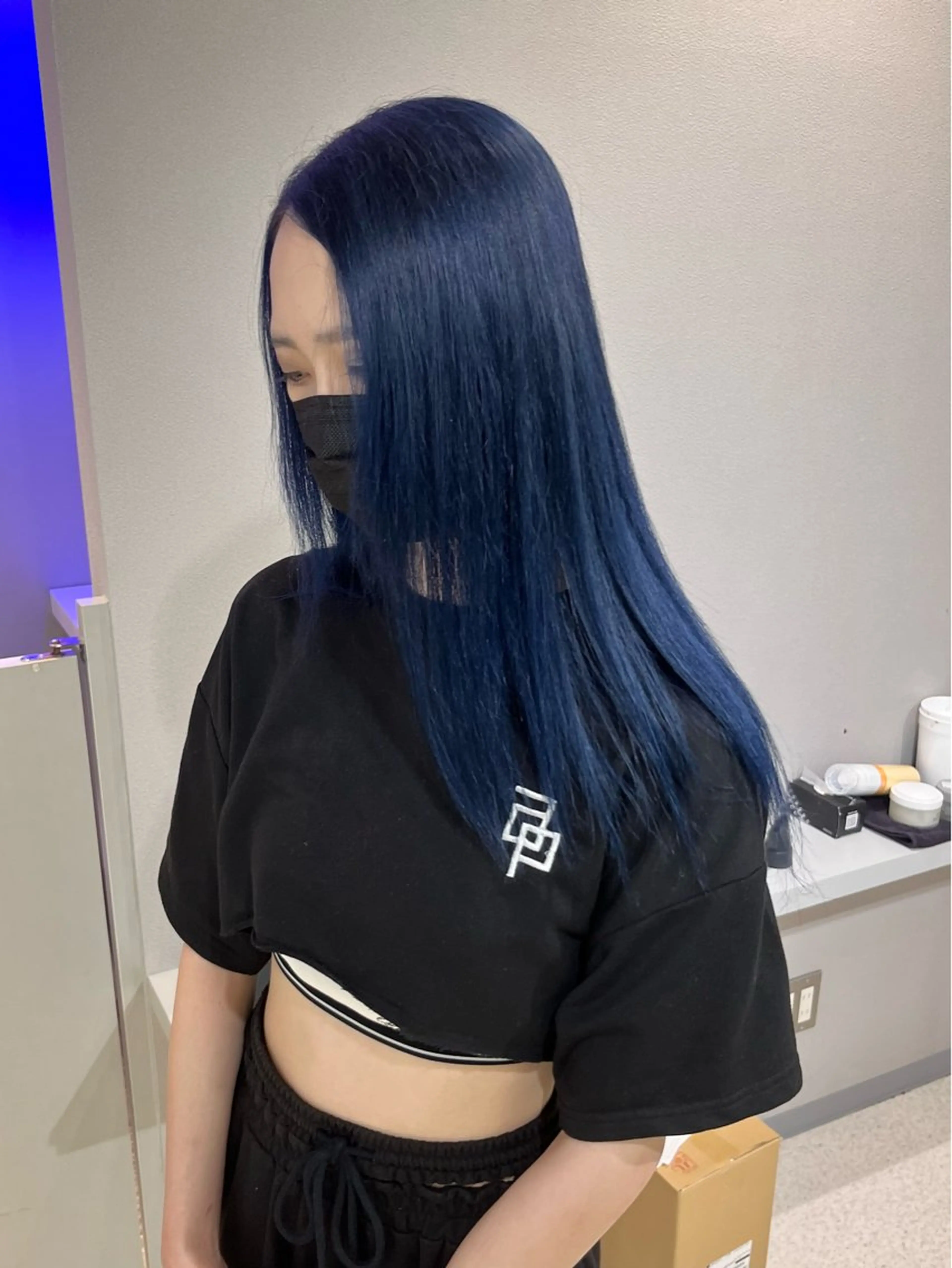 ロング カラー KANA🎀韓国 🇰🇷ハイライトのヘアスタイル