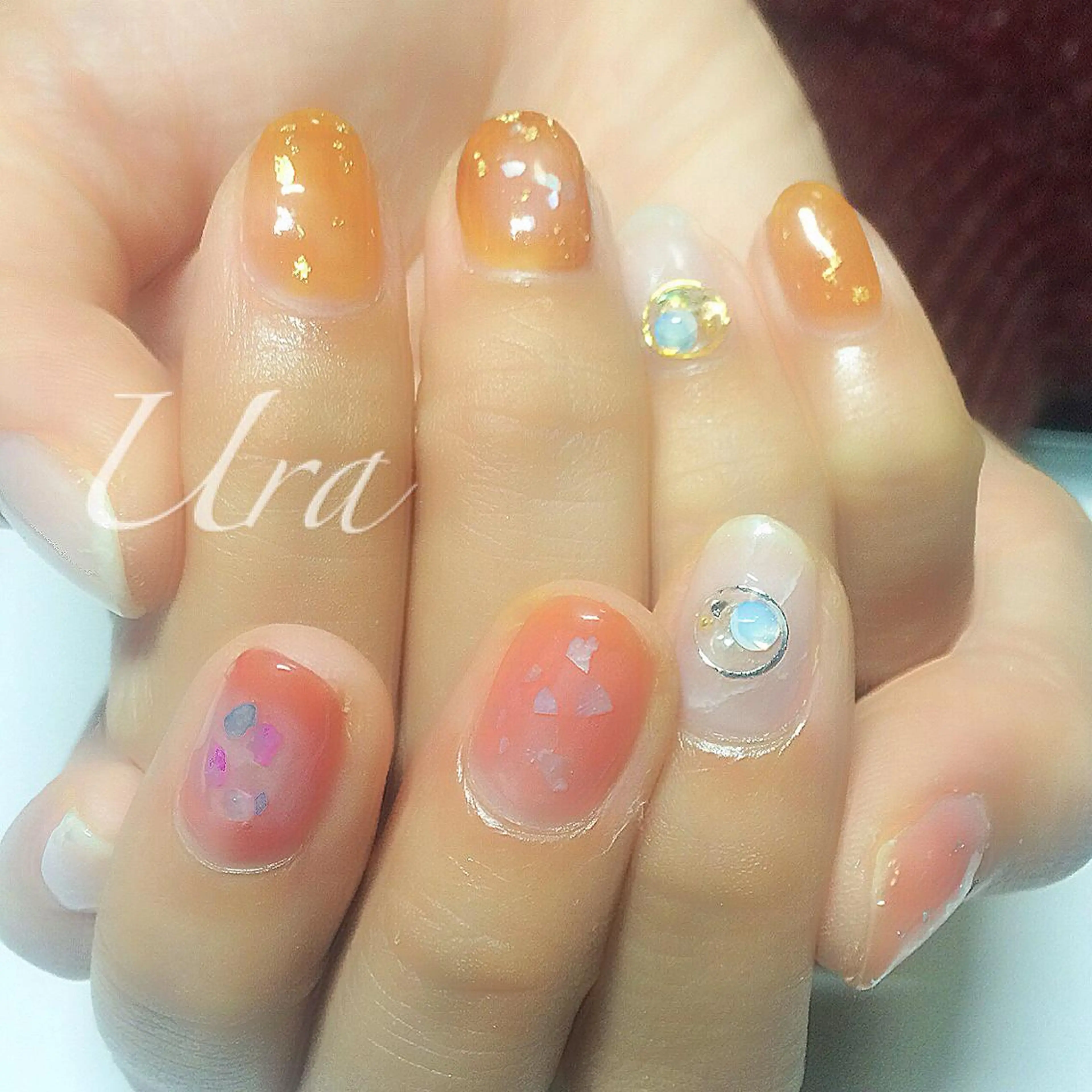 ネイル クリアネイル UrakoNail 《nail》のネイルデザイン