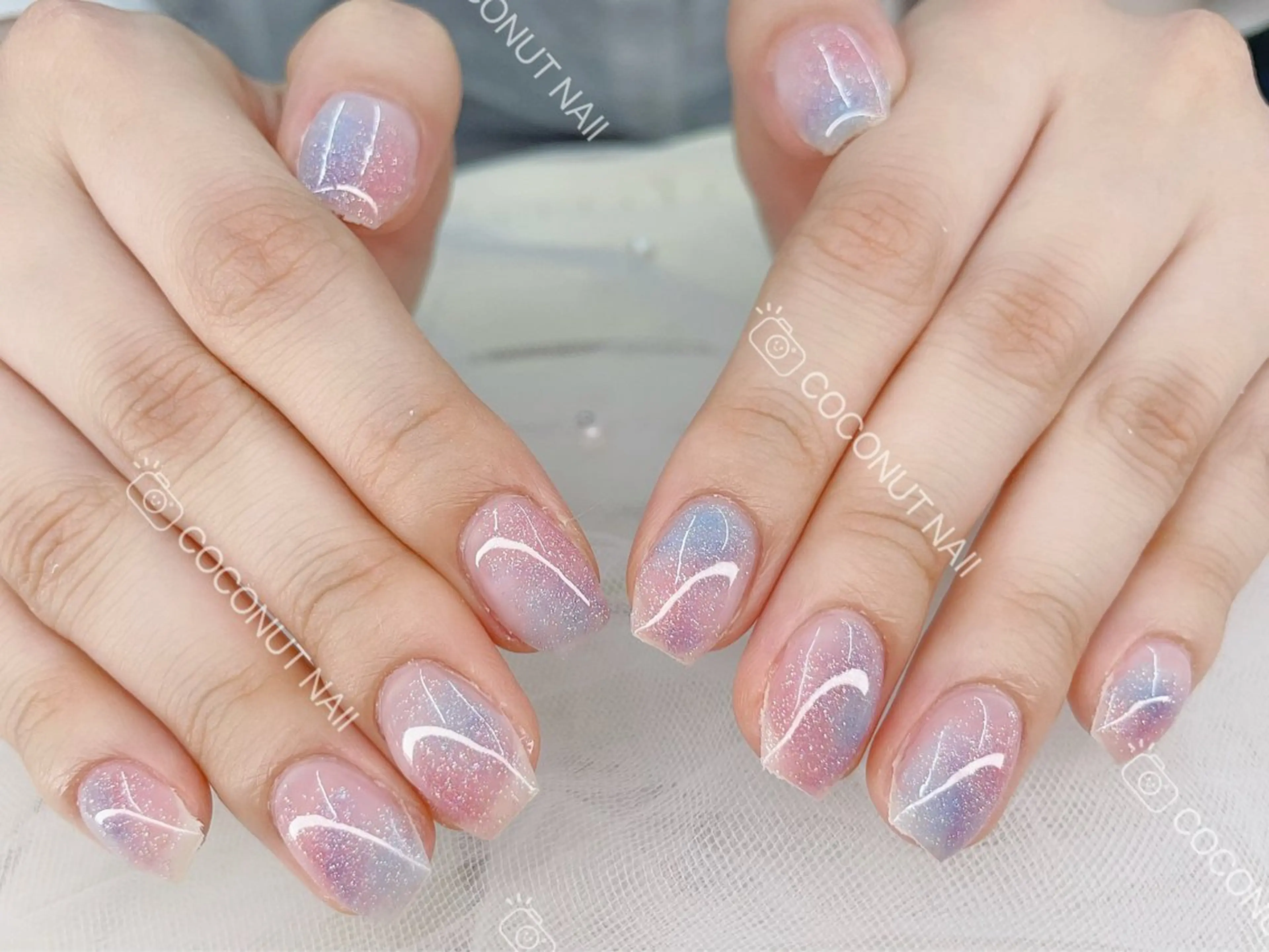ネイル ハンドネイル 神田 ココナッツのネイルデザイン