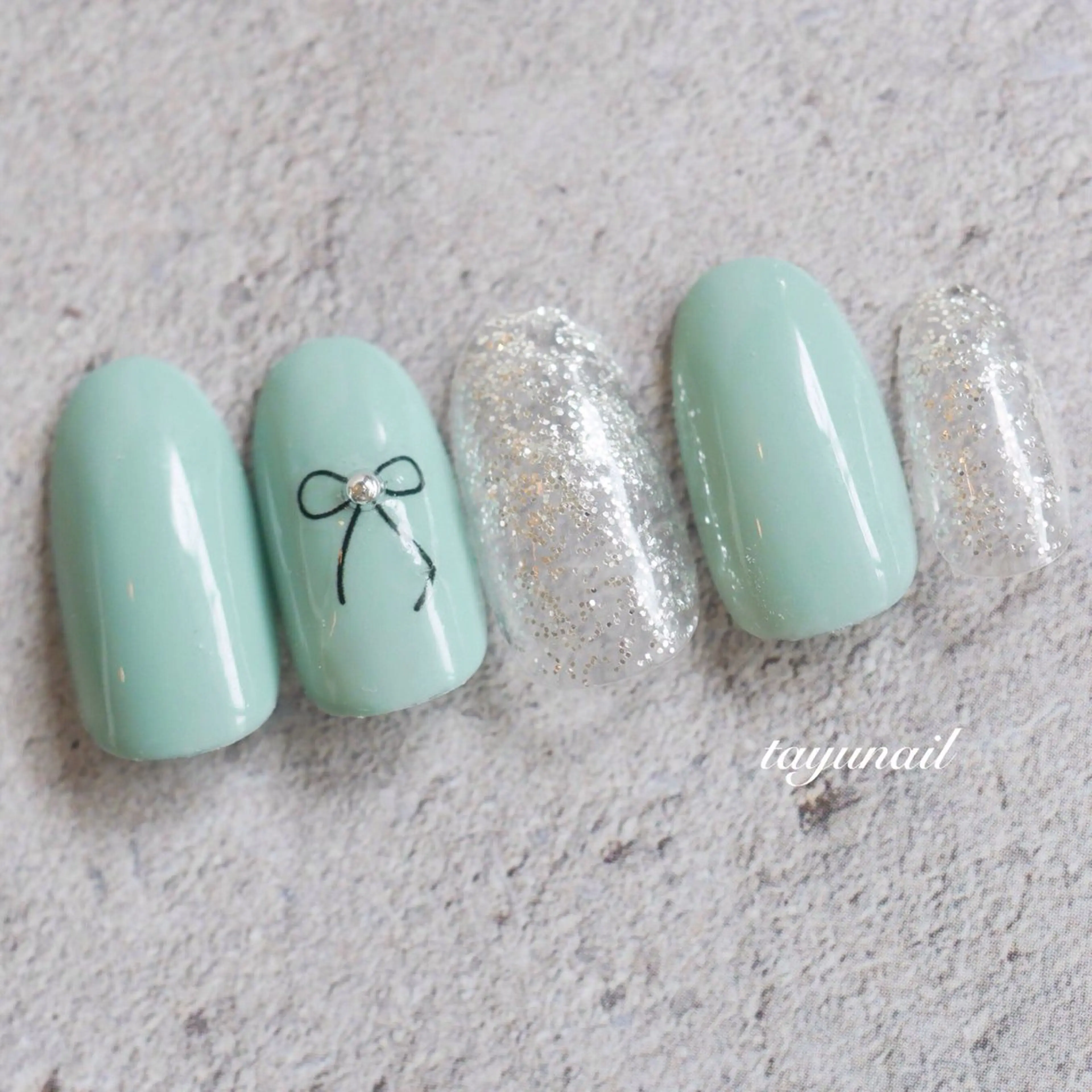 ネイル アートネイル ジェルネイル パラジェル シンプルネイル ハンドネイル ネイルサロン・ネイルスクール たゆnail所属・ネイルサロン 【たゆnail】のネイルデザイン