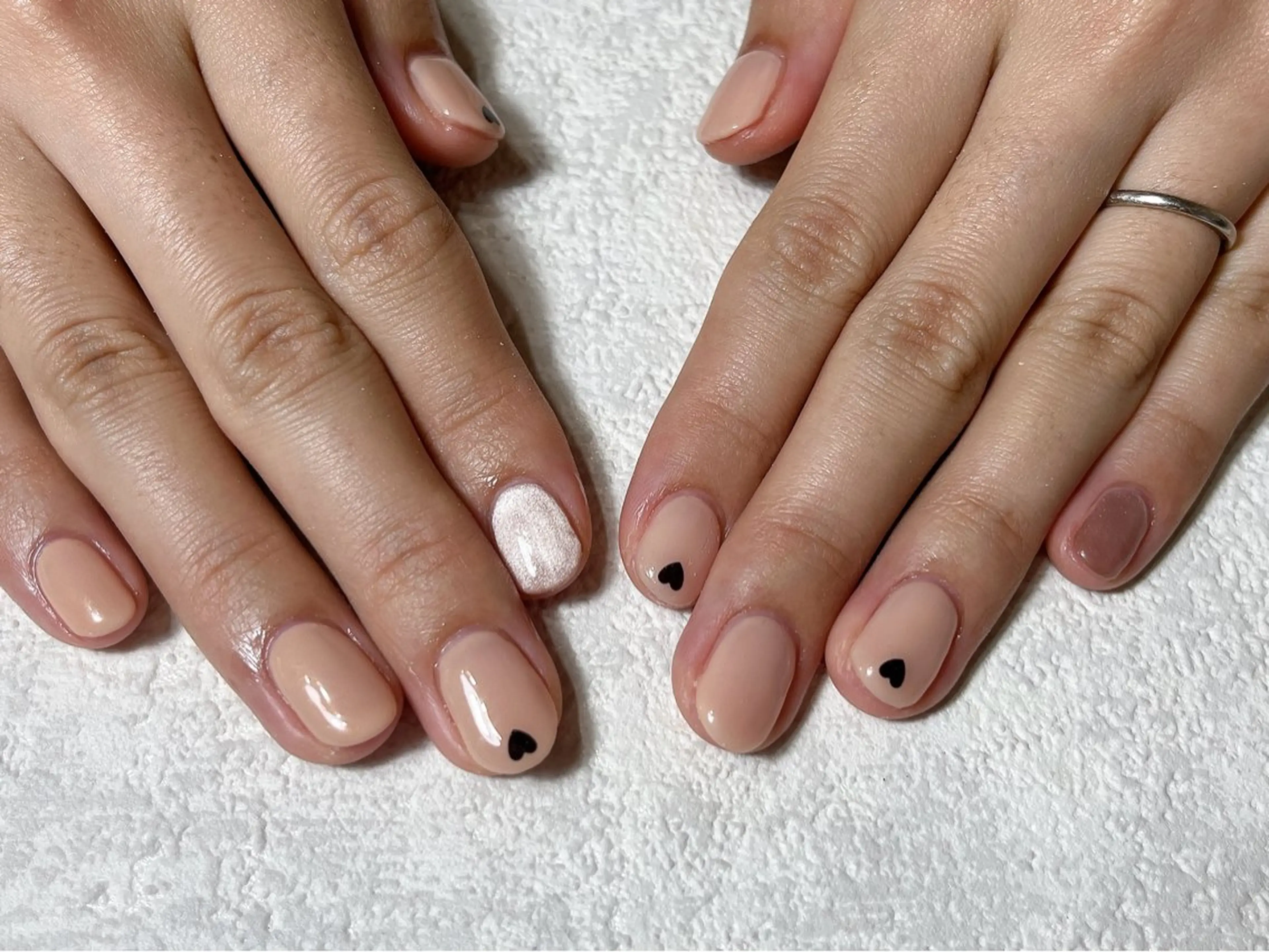 ネイル オーロラネイル フットネイル フレンチネイル ジェルネイル 韓国ネイル kikinail 溝の口のネイルデザイン