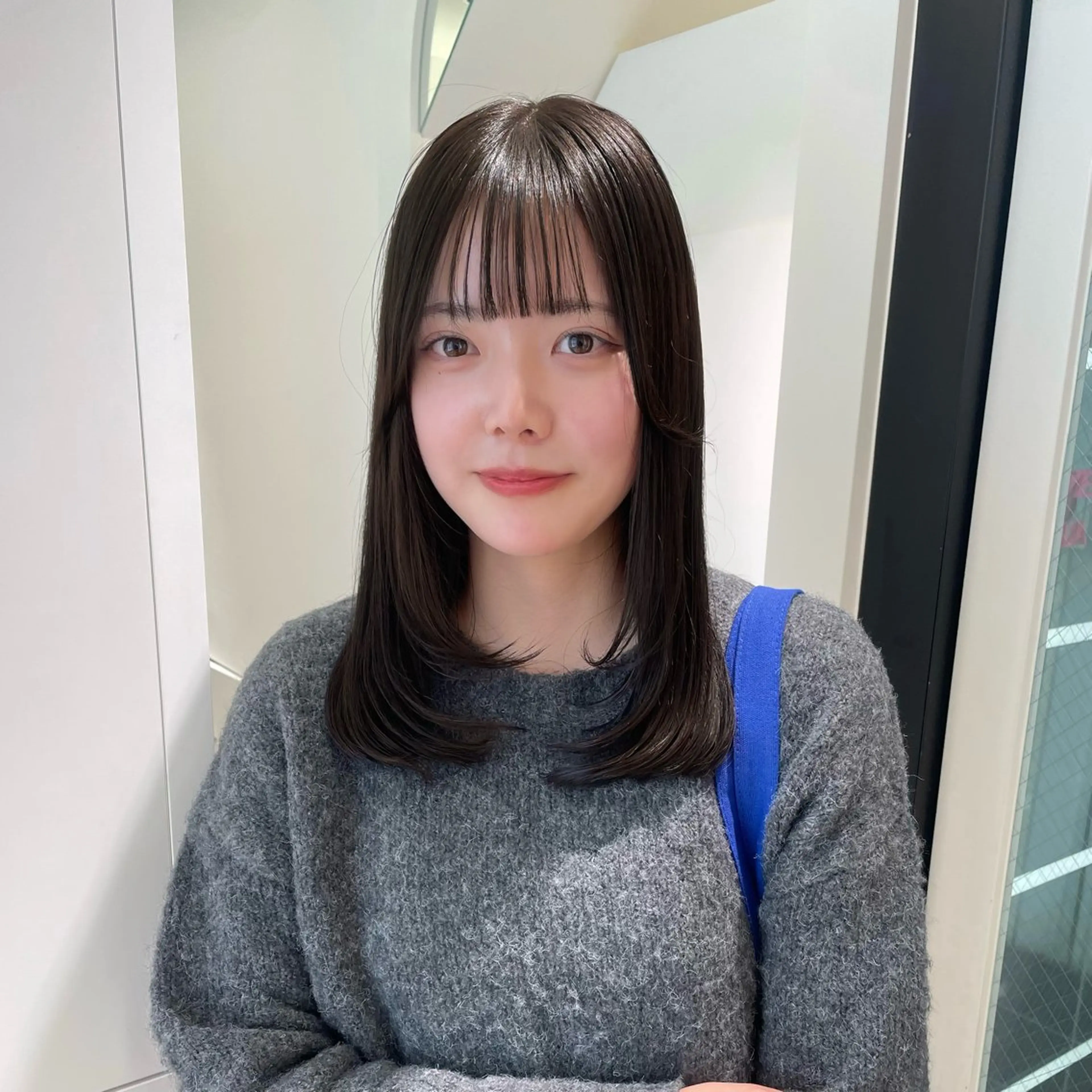 ミディアム カラー Parve Mix /頓宮 稚愛🤍のヘアスタイル