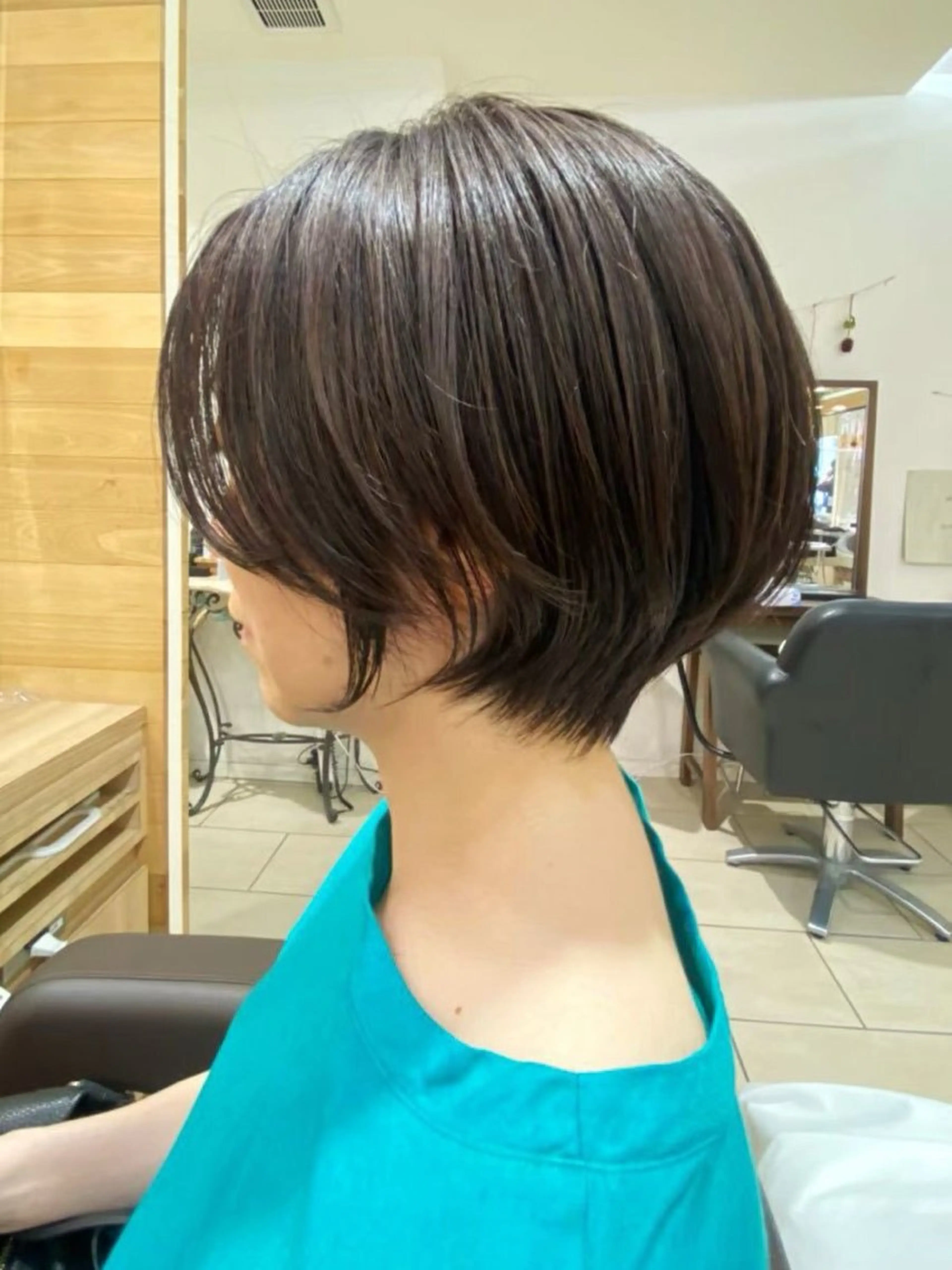 ショート カラー ハイライトカラー ハイライト 髪質改善 ショートヘア 内藤　宏紀 tidasmileのヘアスタイル