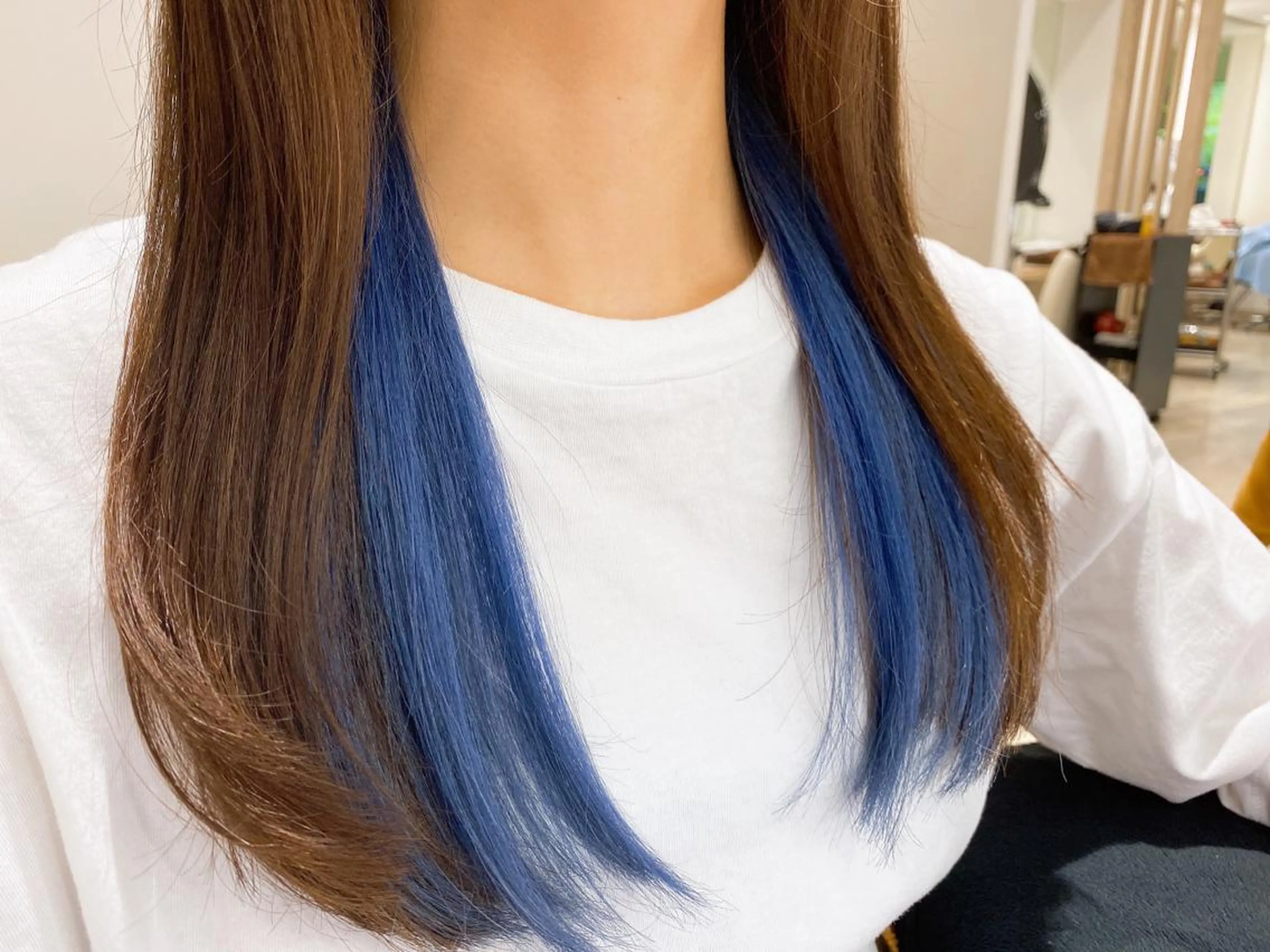 ロング カラー カット ヘアカラー トリートメント 韓国レイヤー/ 顔周り💕田中将吾のヘアスタイル