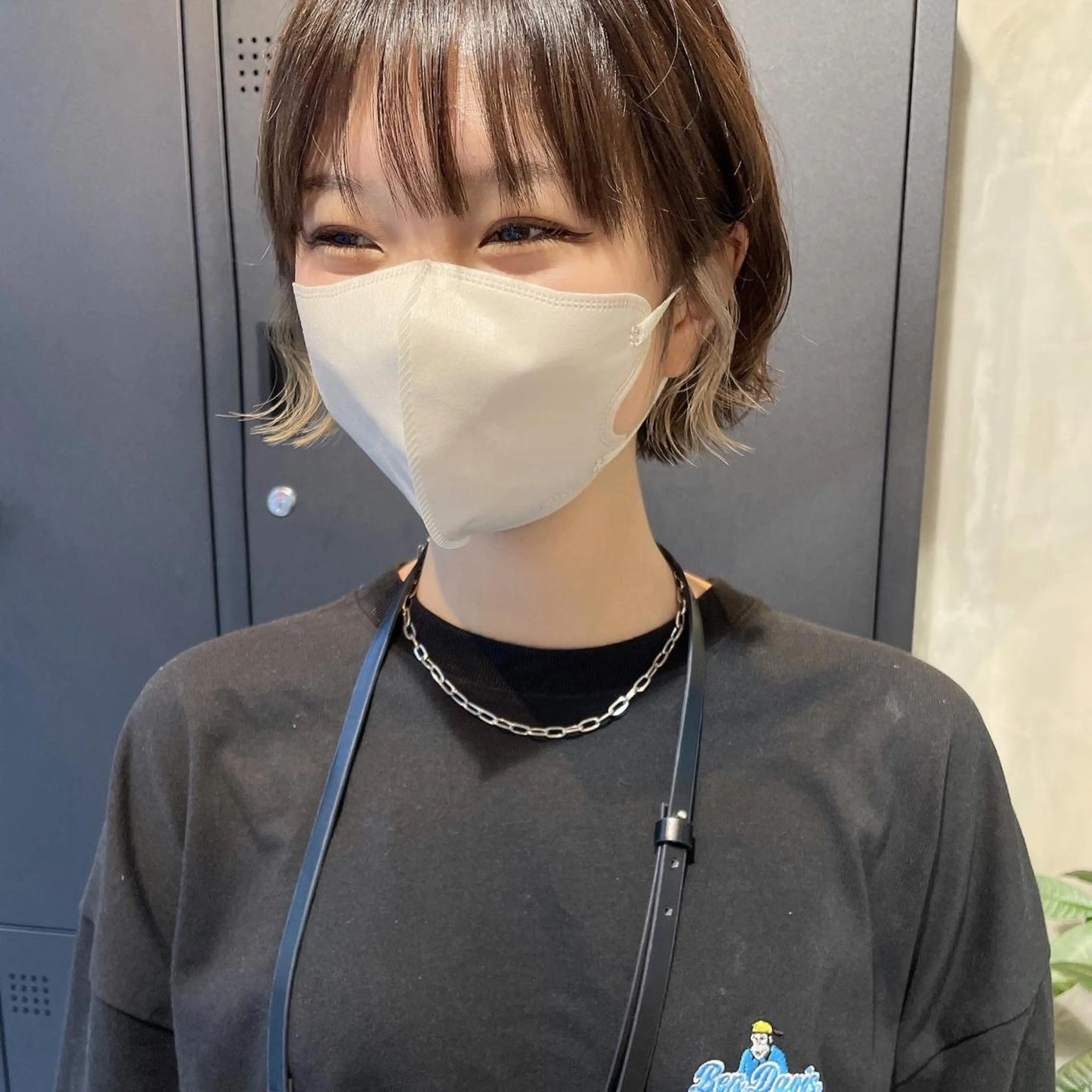 🧑🏻‍🦰ｼｮｰﾄのﾃﾞｻﾞｲﾝｶﾗｰ((ｶｯﾄ＋ポイントﾌﾞﾘｰﾁ＋ｶﾗｰ))13000円の写真