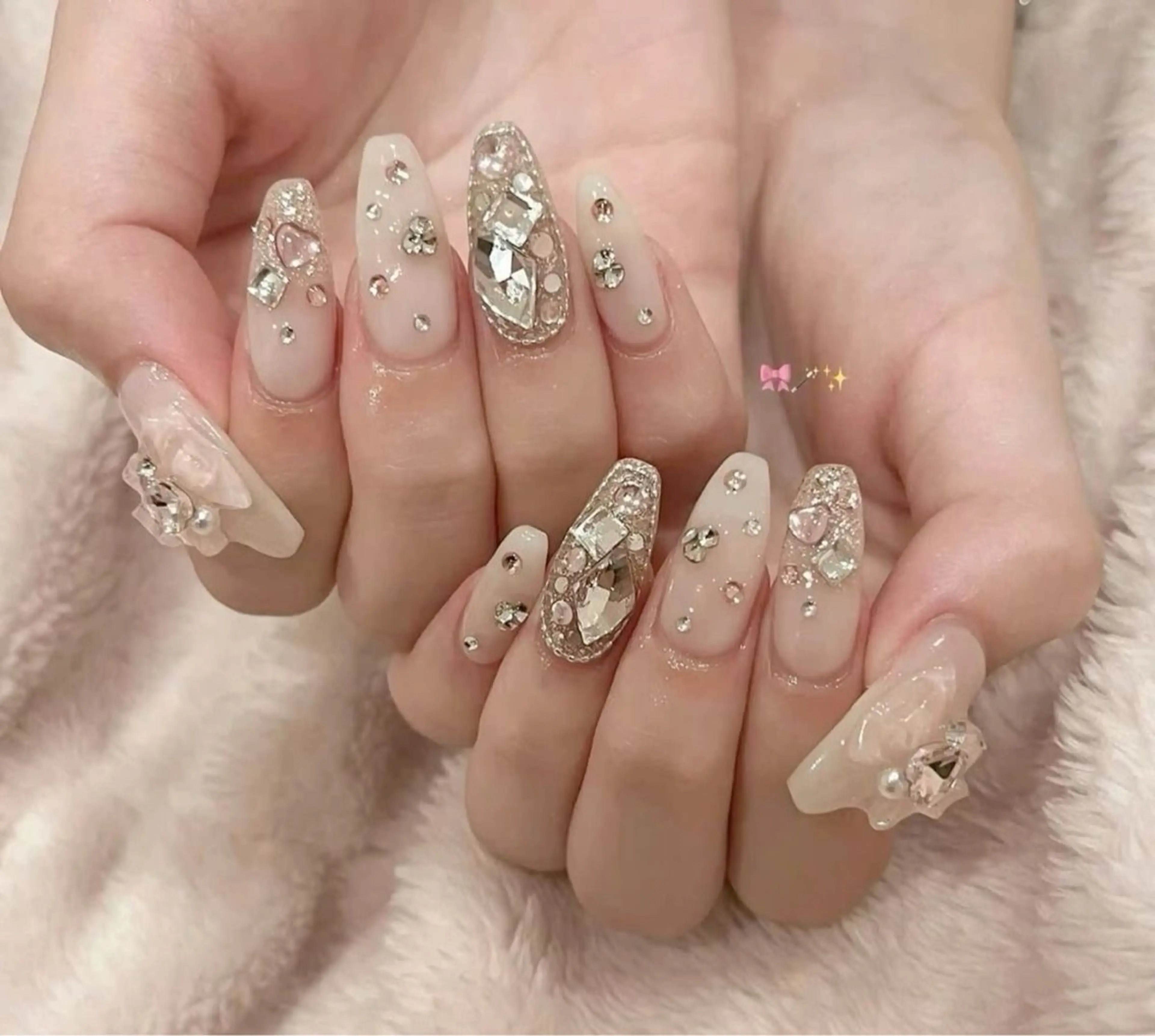 ネイル グラデーション ラメ(グリッター) マグネットネイル ミラーネイル ニュアンスネイル ハンドネイル Lumi de nails所属・Lumi de nailsのネイルデザイン
