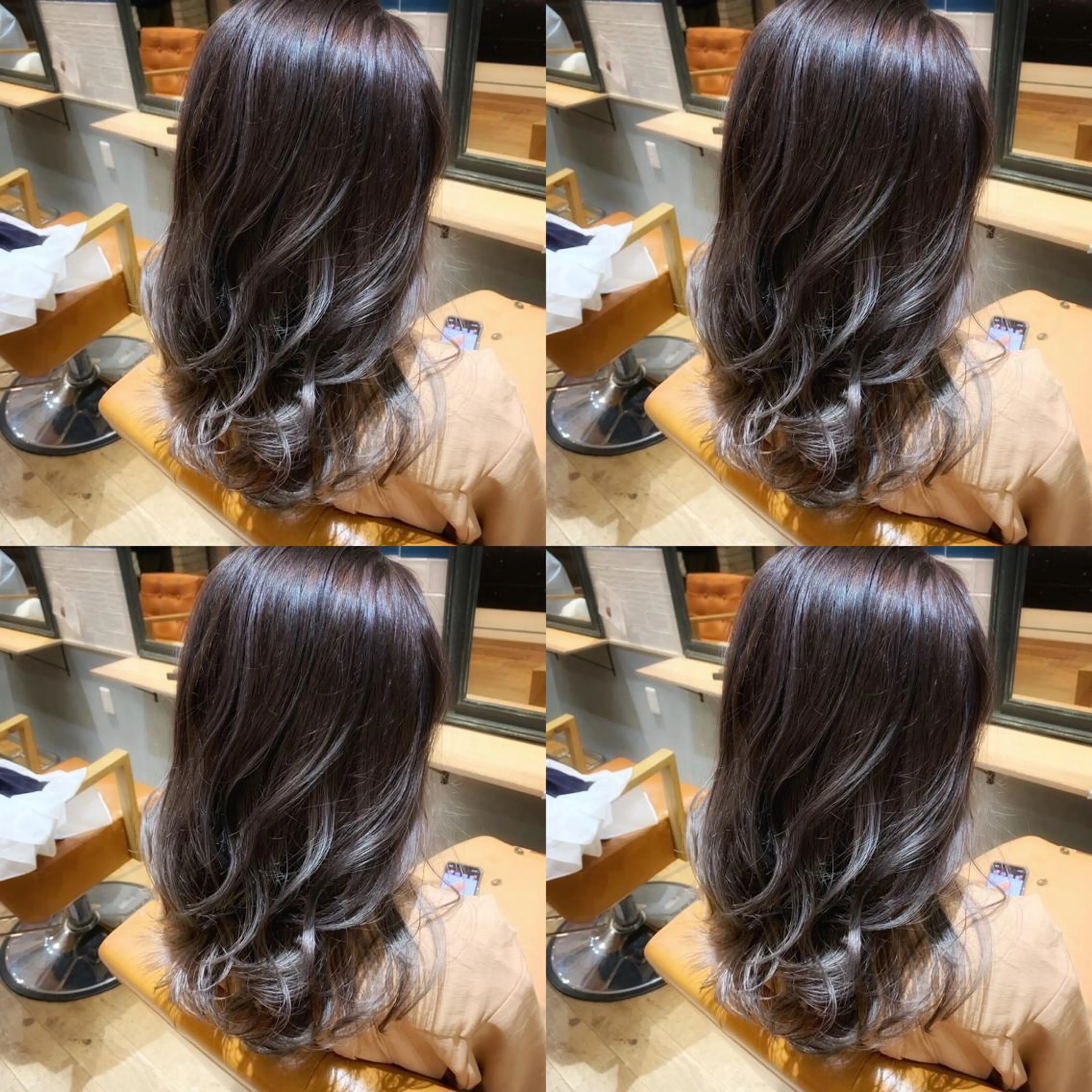 ミディアム アッシュ ✨髪質改善✖︎韓国 レイヤー✨ナカムラのヘアスタイル