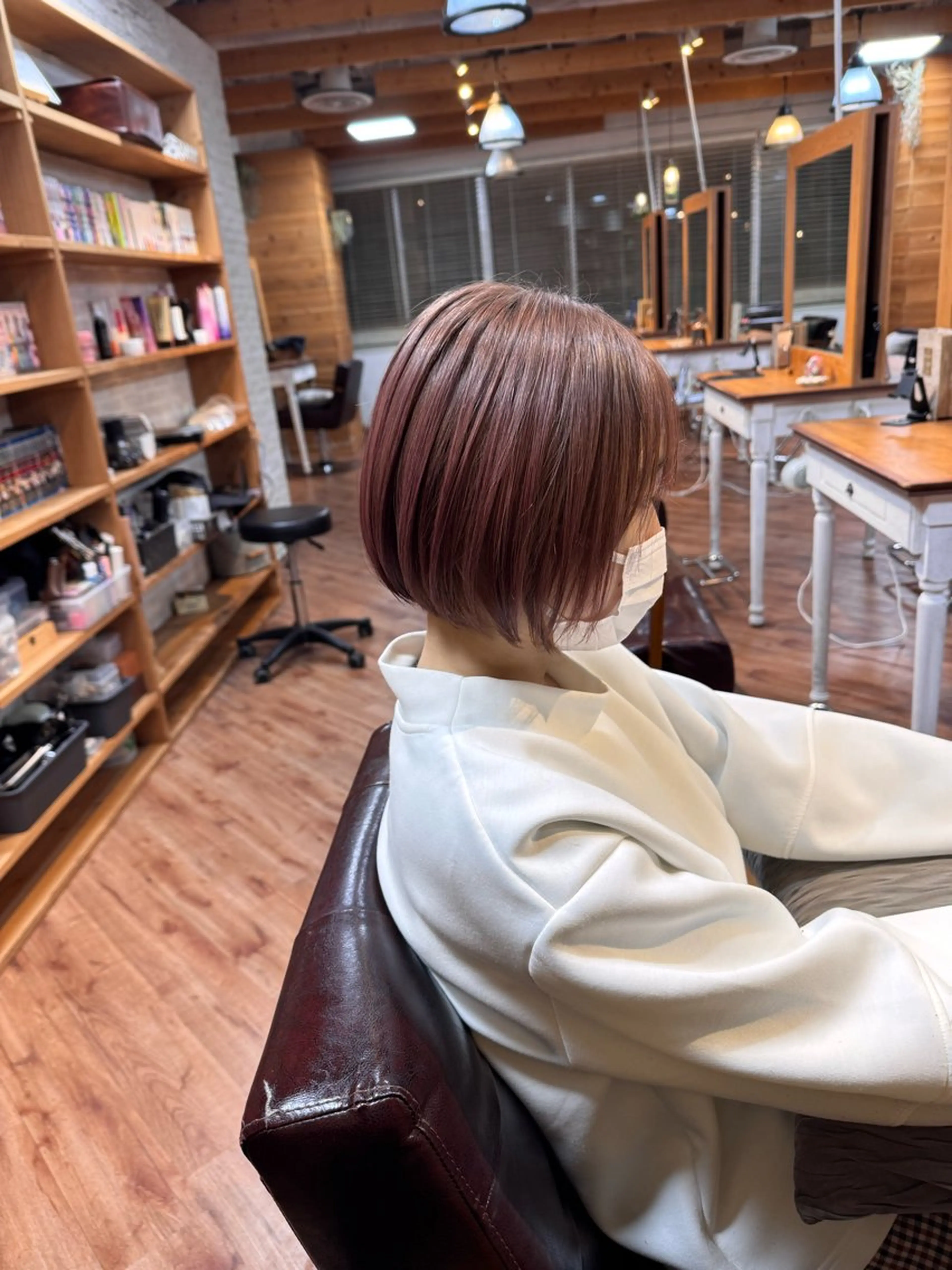 ショート little×PORTO 元町店所属・藤本 あさひのヘアスタイル