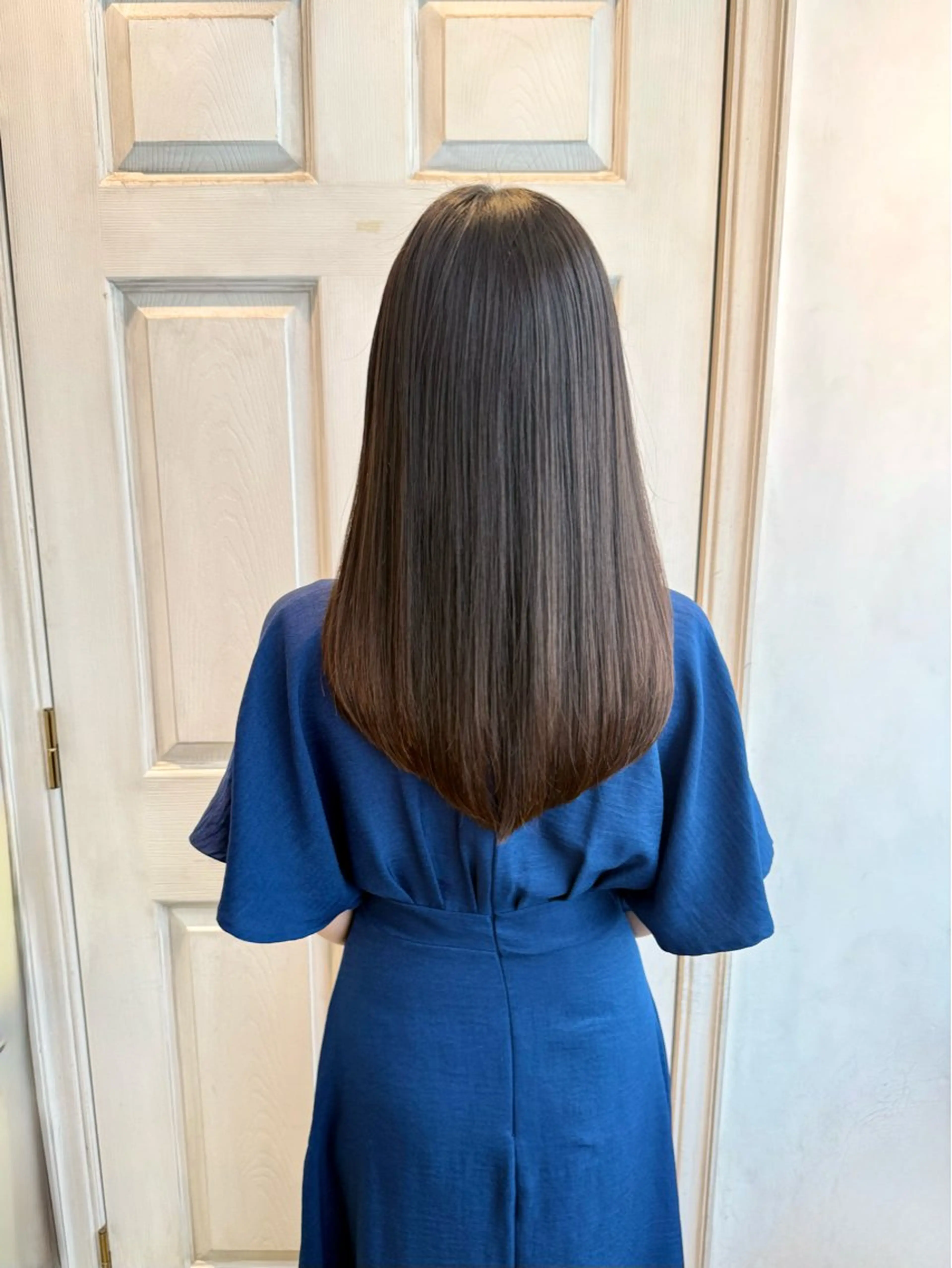 セミロング レイヤーカット カット 千 田のヘアスタイル