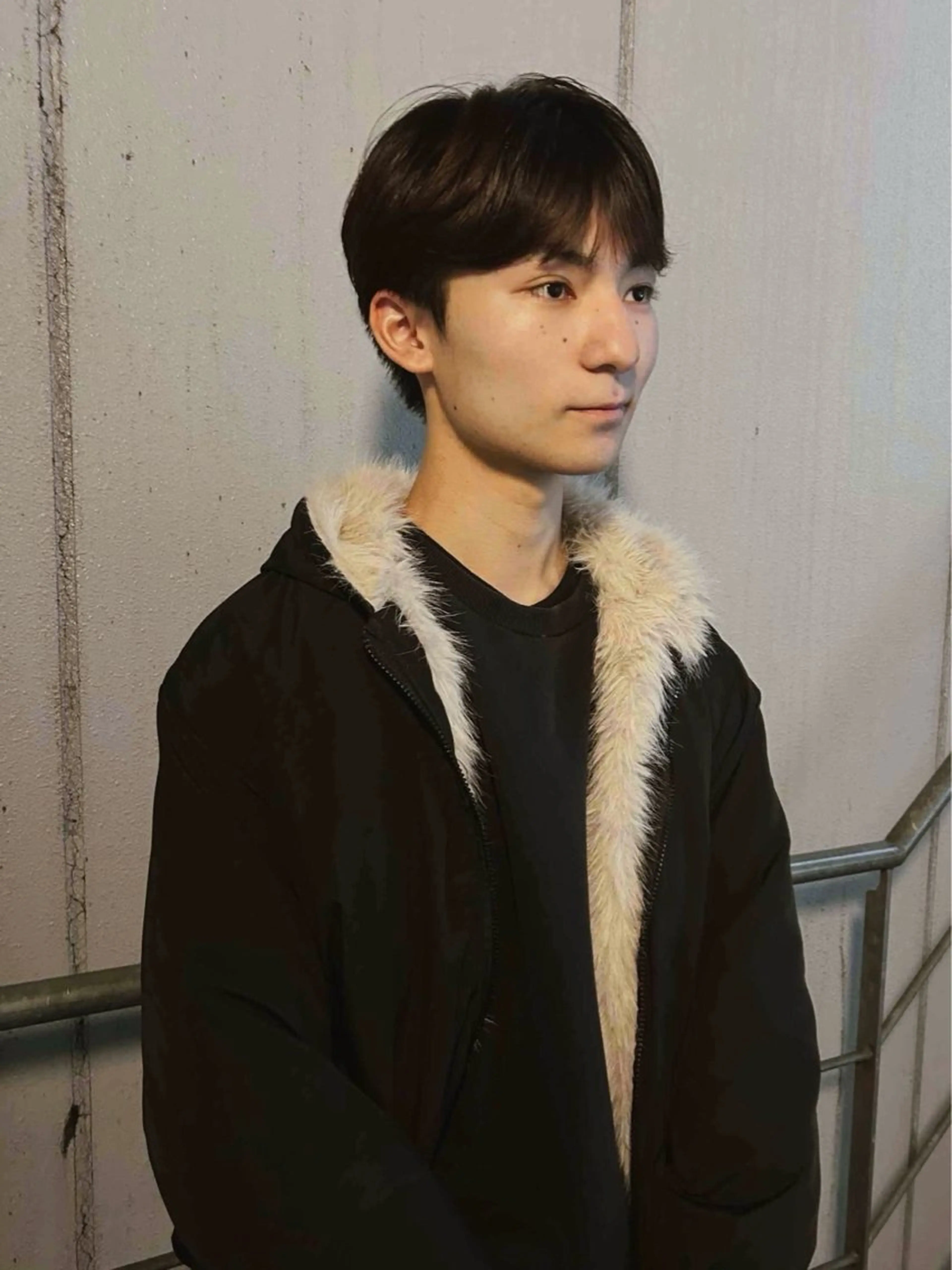 ショート パーマ メンズ カット 海/ミディアムレ イヤー/メンズカットのヘアスタイル