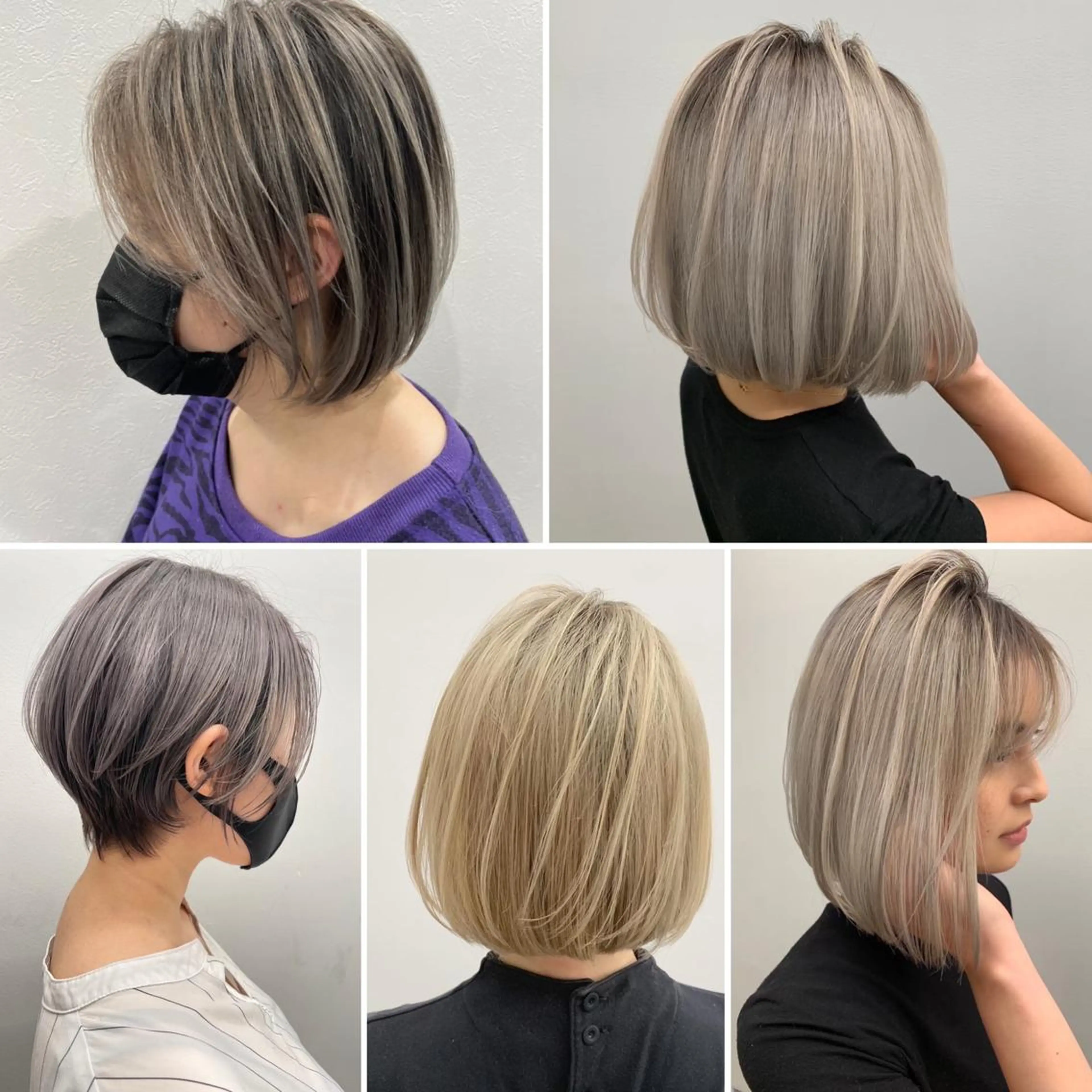 ショート カラー 京都レイヤーカット/ 縮毛矯正/羽柴りくのヘアスタイル