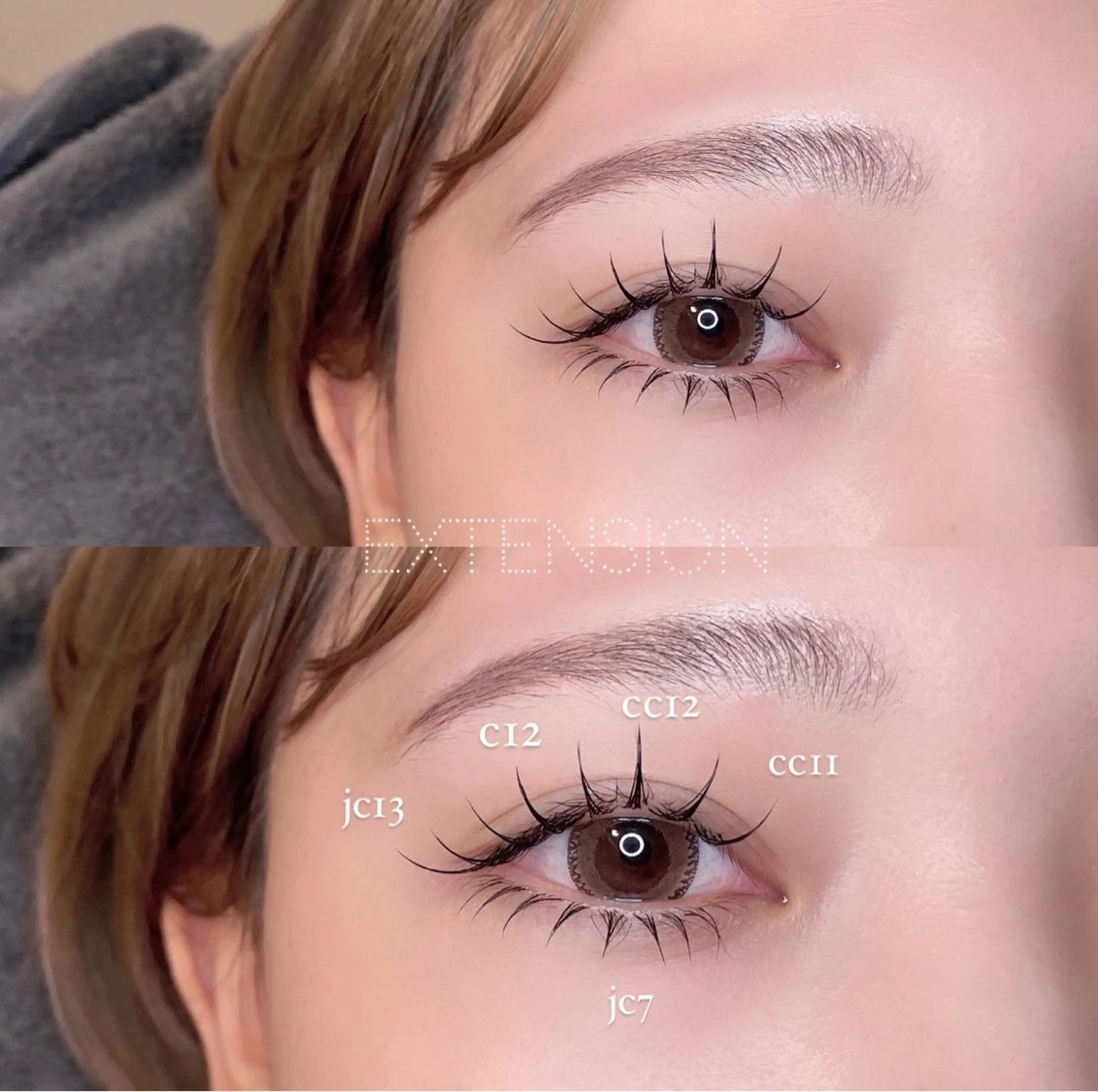 マツエク・マツパ マツエク NADIA coniのマツエク・マツパデザイン