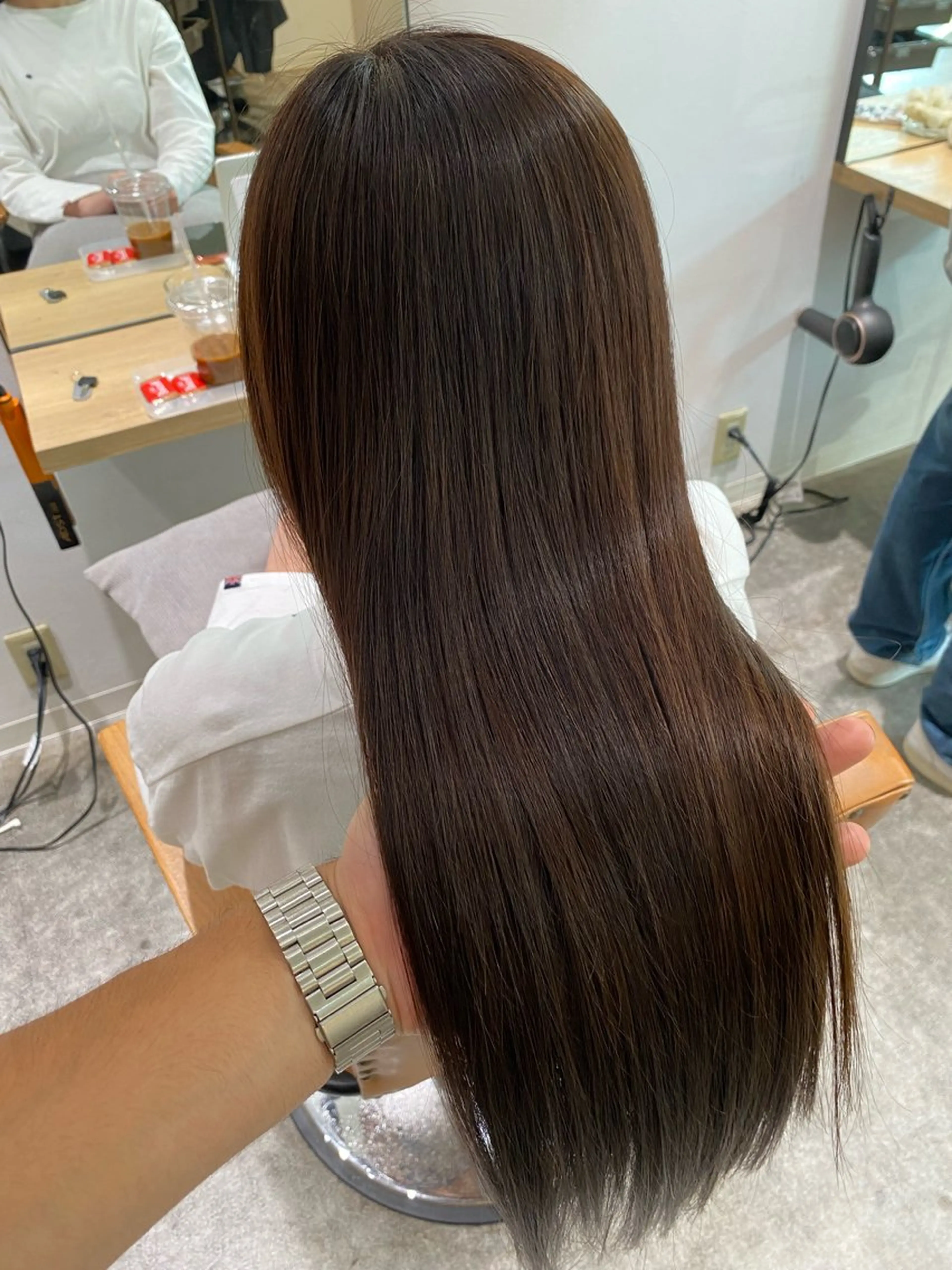 ロング カット ヘアカラー 奈良の艶髪職人/ 藤田和輝✨のヘアスタイル