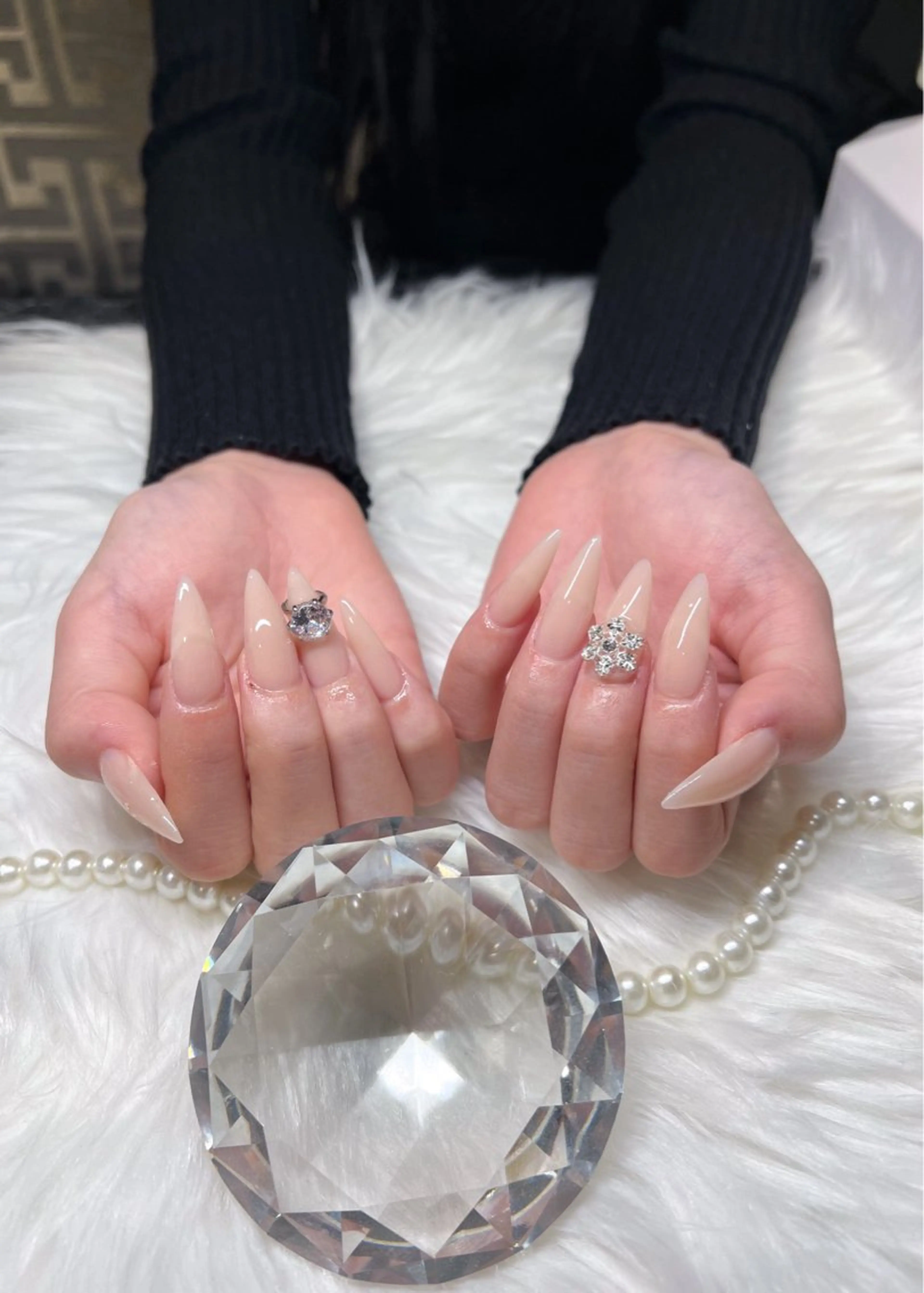 ネイル ワンカラーネイル スカルプネイル ハンドネイル Kobayashi Komugiのネイルデザイン