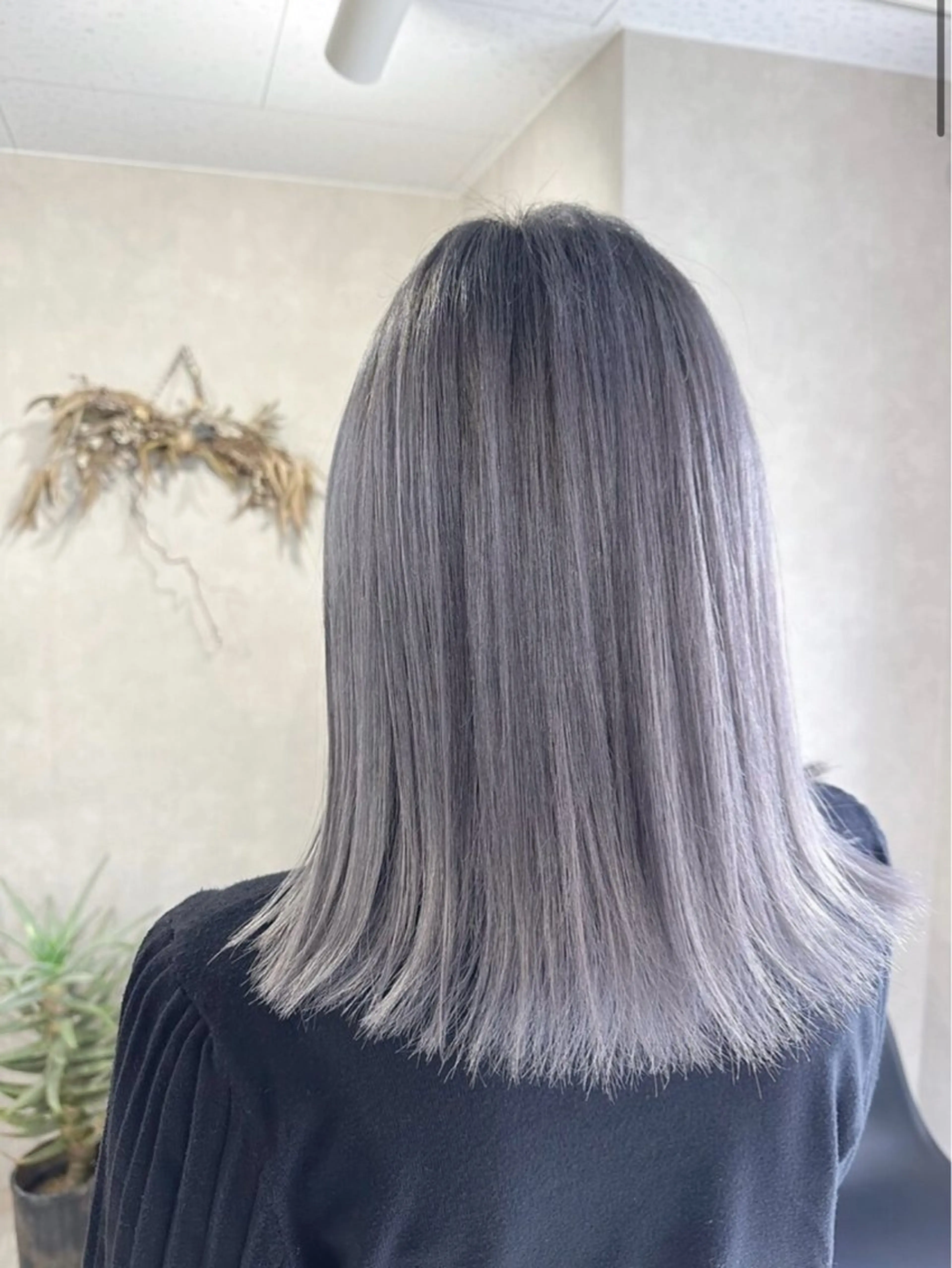 カラー 山田 誠也のヘアスタイル