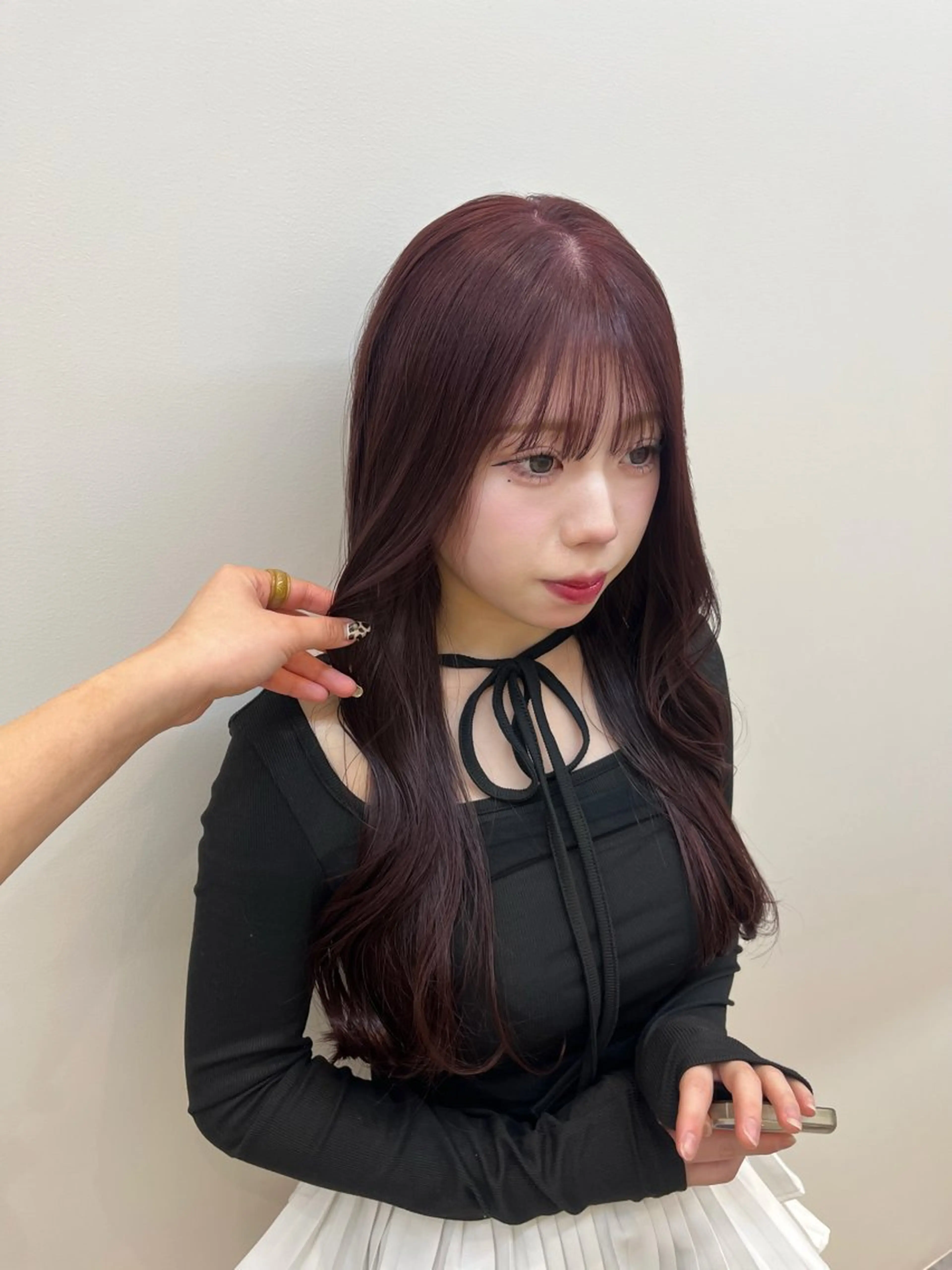 🎅🏼冬限定🎅🏼似合わせカット❤️➕❄️ダブルカラー❄️➕3step髪質改善トリートメント🎄の写真