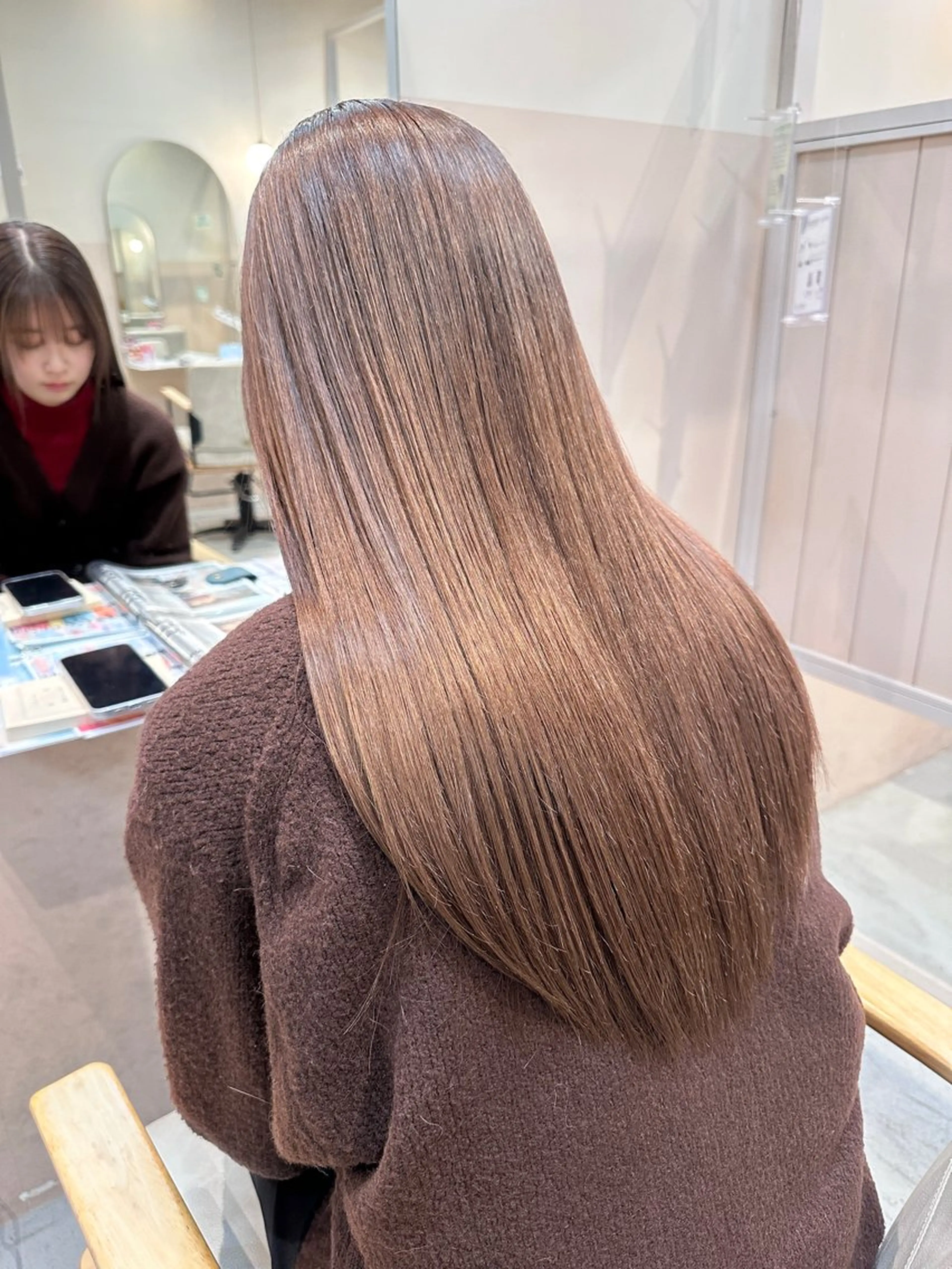 ロング カット ヘアカラー トリートメント 【sida茨木】小島 健太郎🫧✨のヘアスタイル