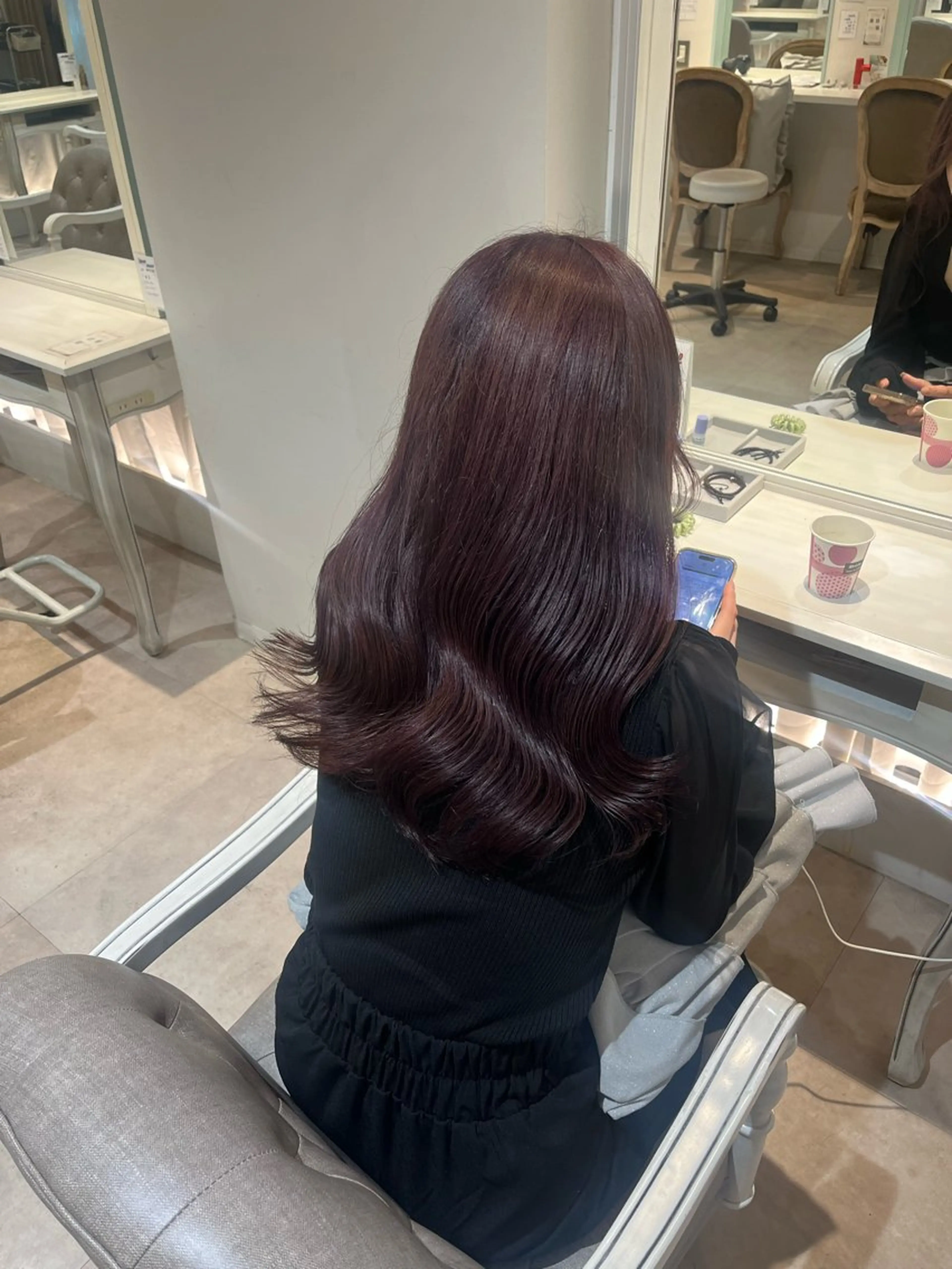 ロング カラー カット ヘアカラー rio / CreBiA /名駅のヘアスタイル