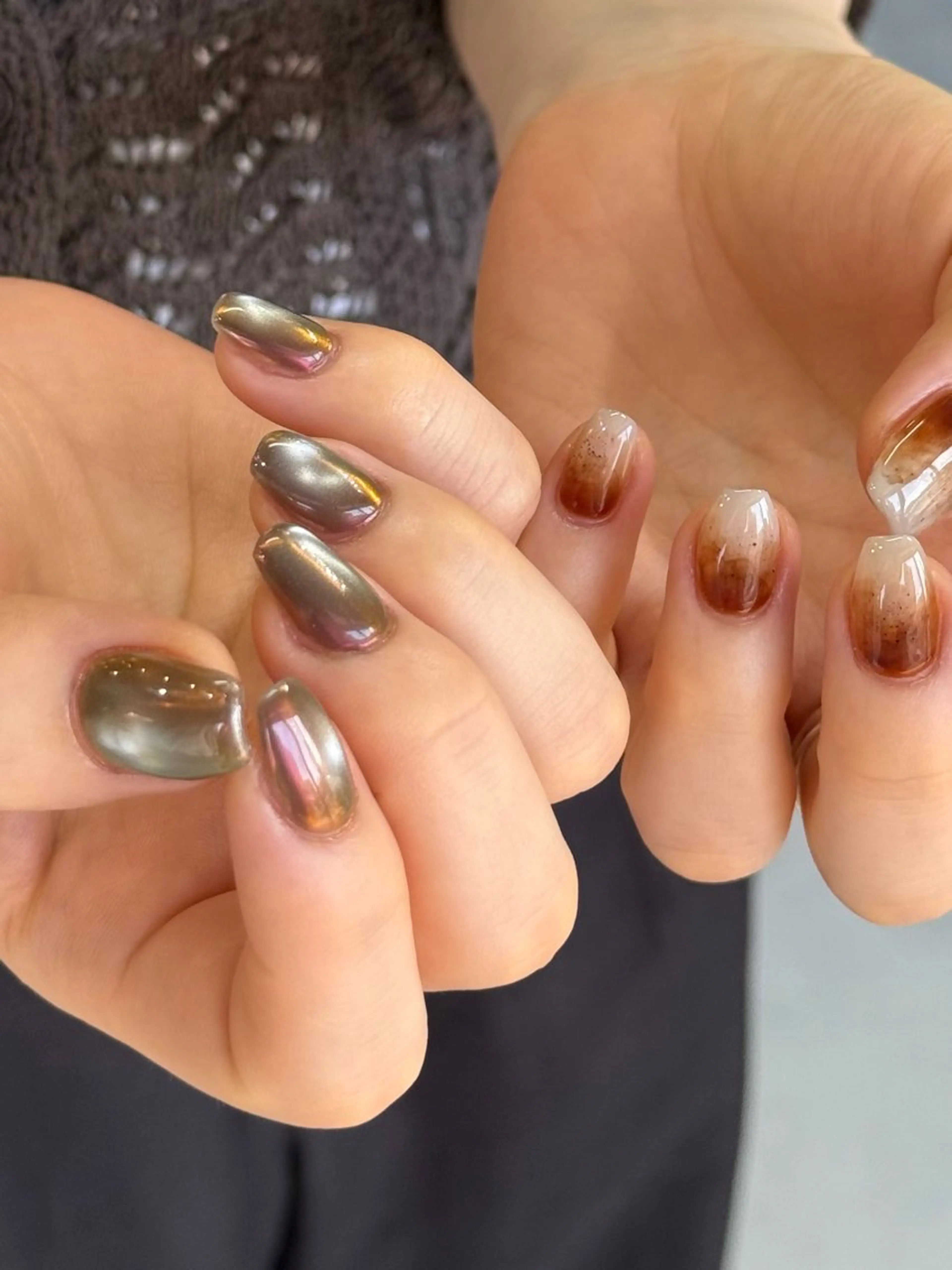 ネイル シンプルネイル ハンドネイル MISATO ネイリスト福岡/薬院のネイルデザイン